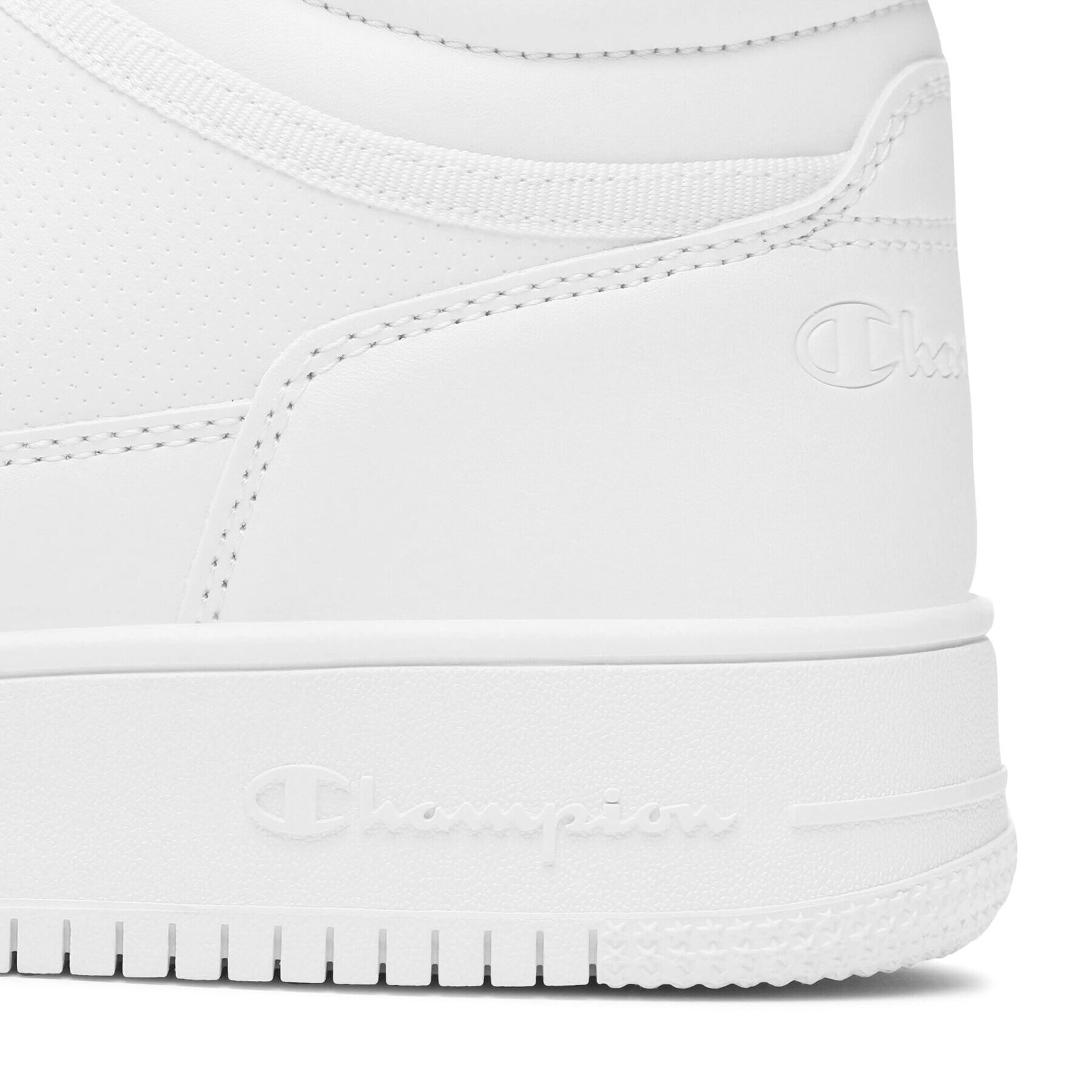 Champion Сникърси Rebound Mid Mid Cut Shoe S21904-WW001 Бял - Pepit.bg