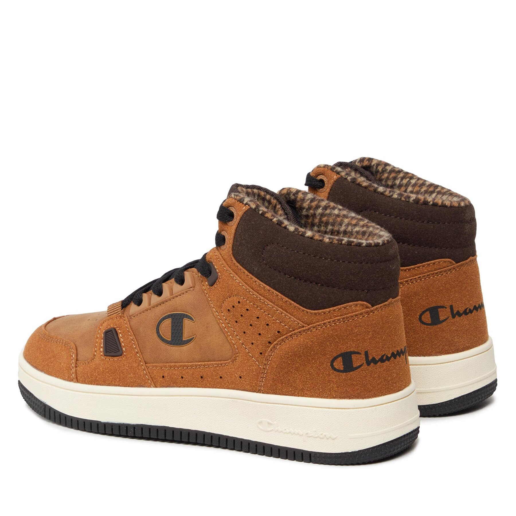 Champion Сникърси Rebound Mid Winterized B Gs Mid Cut Shoe S32719-YS008 Кафяв - Pepit.bg