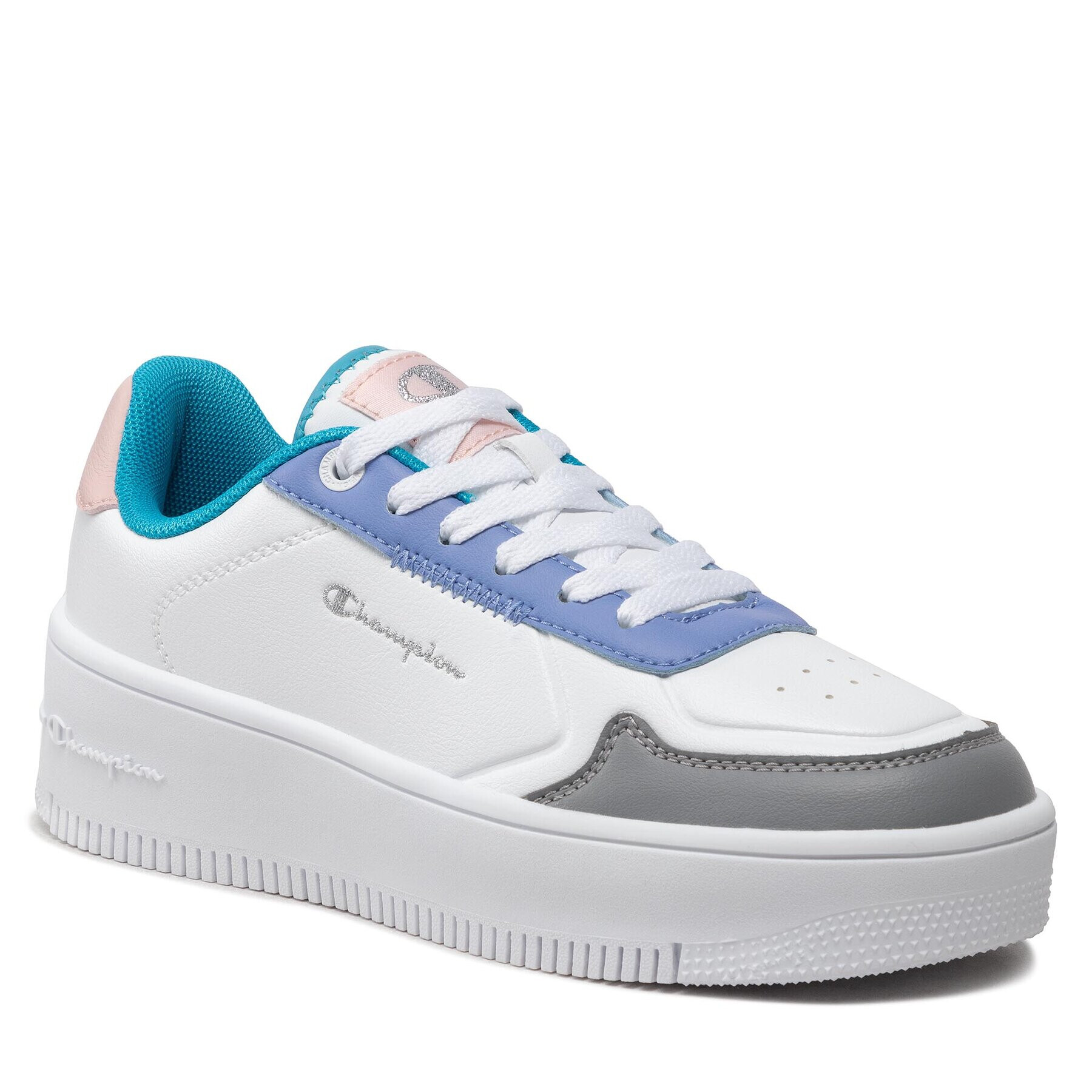 Champion Сникърси Rebound Platfor S11473-CHA-WW006 Бял - Pepit.bg