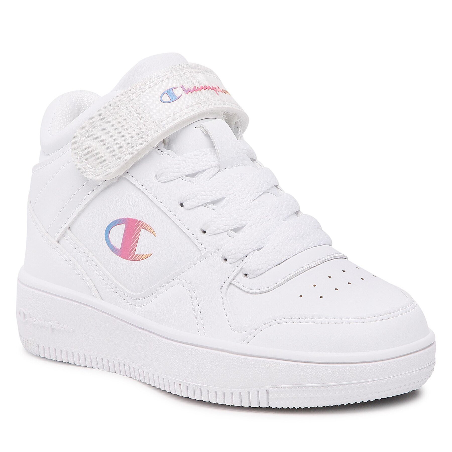 Champion Сникърси Rebound Vintage Mid G S32489-CHA-WW007 Бял - Pepit.bg