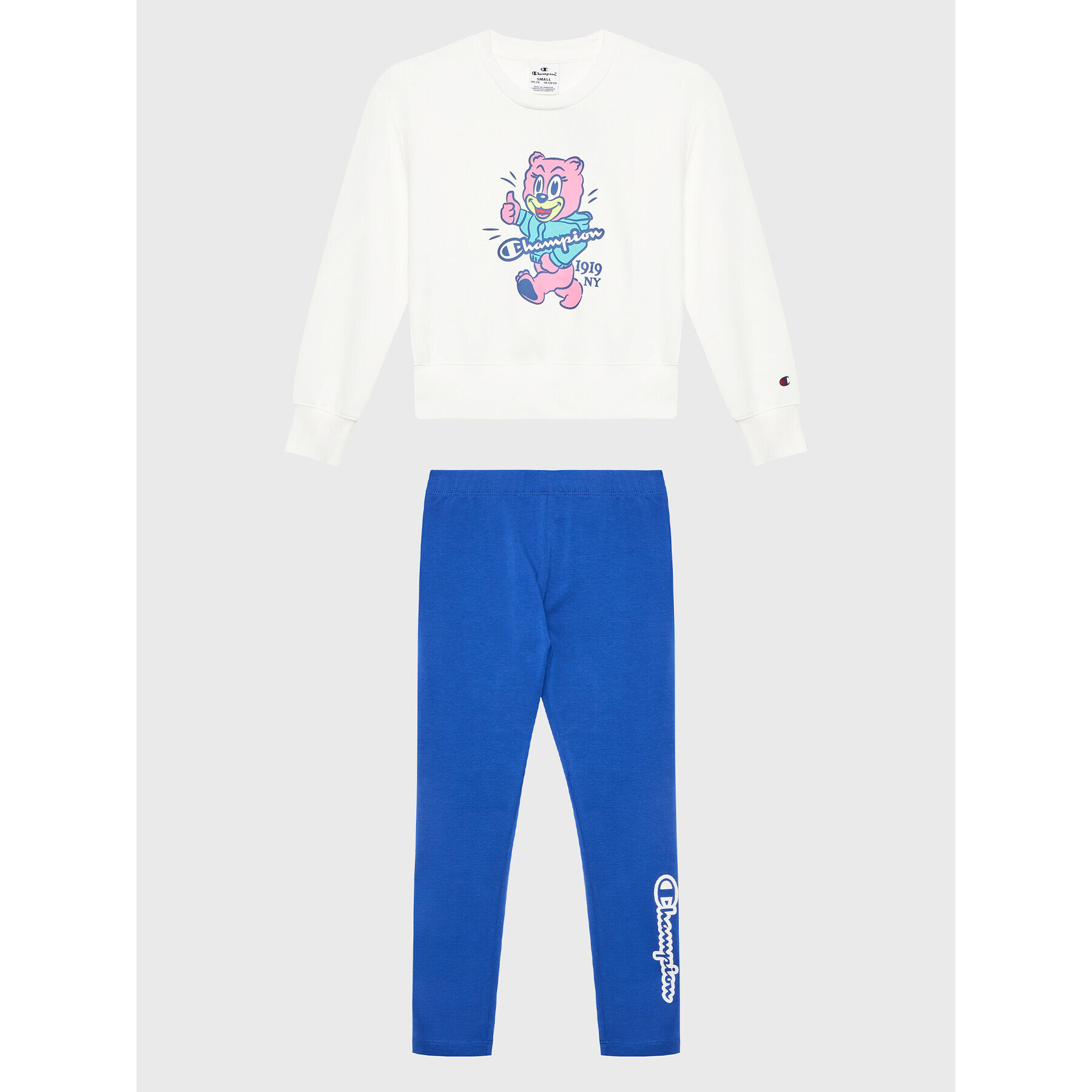 Champion Спортен екип 404674 Бял Regular Fit - Pepit.bg