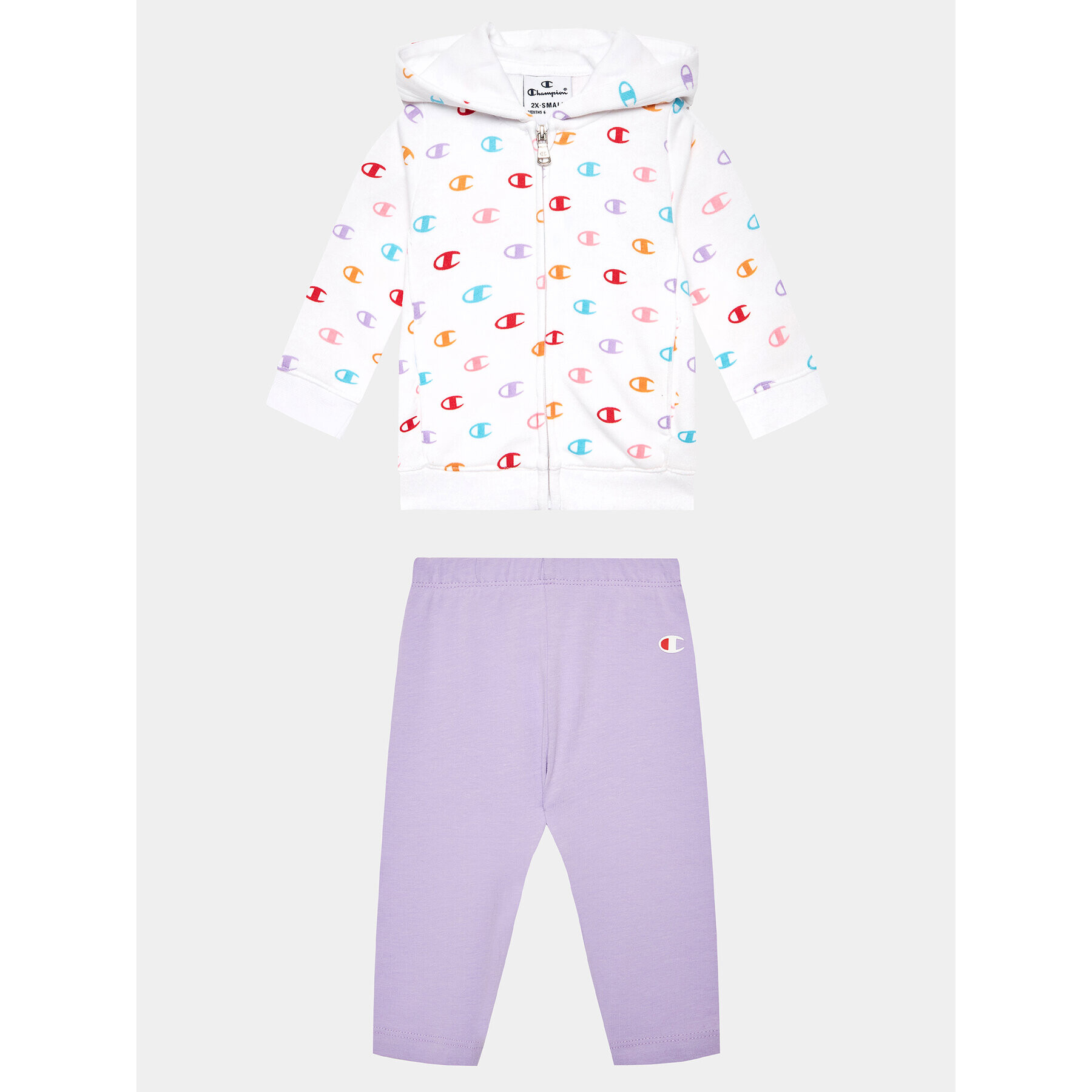 Champion Спортен екип 404684 Бял Regular Fit - Pepit.bg