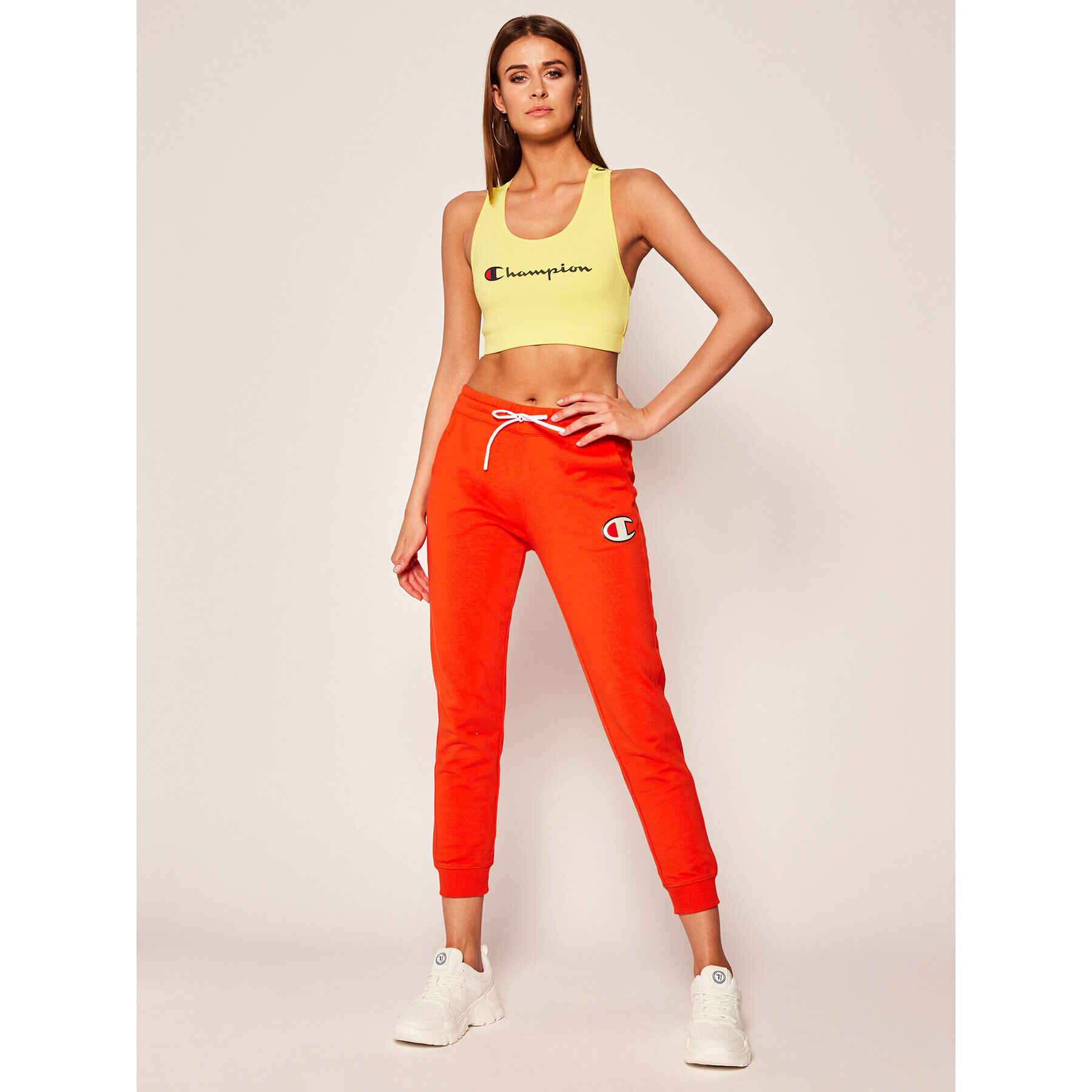 Champion Спортен сутиен Grudnjaci 112821 Жълт - Pepit.bg