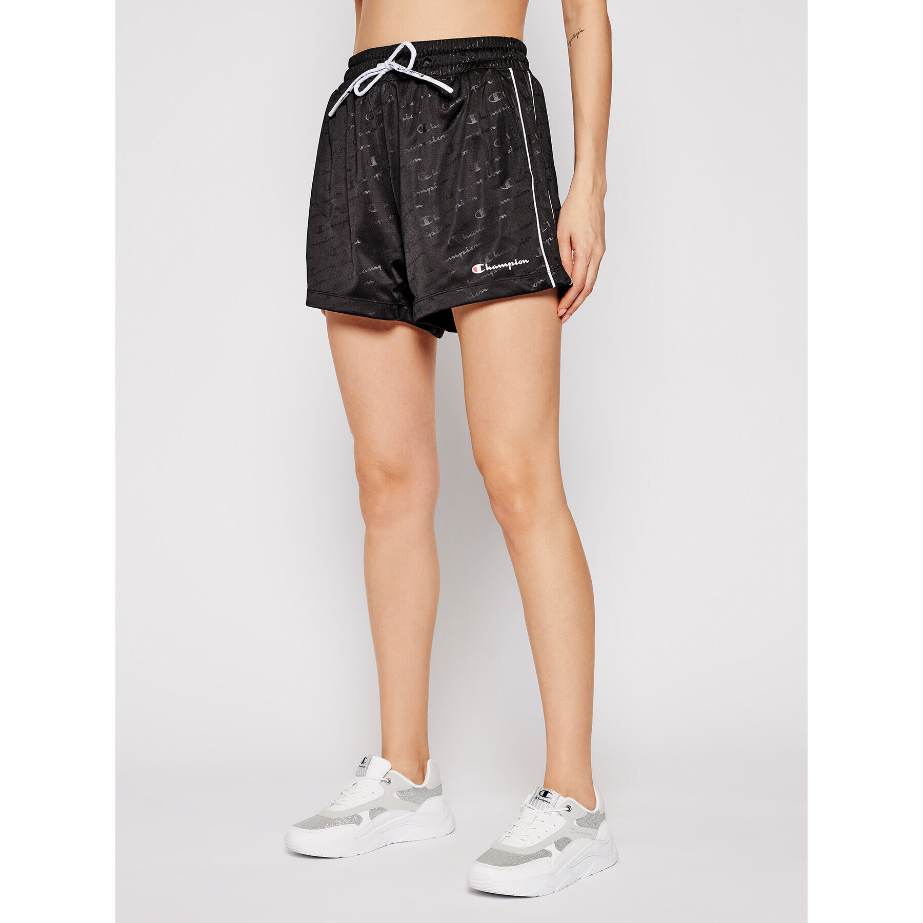 Champion Спортни шорти 112811 Черен Custom Fit - Pepit.bg