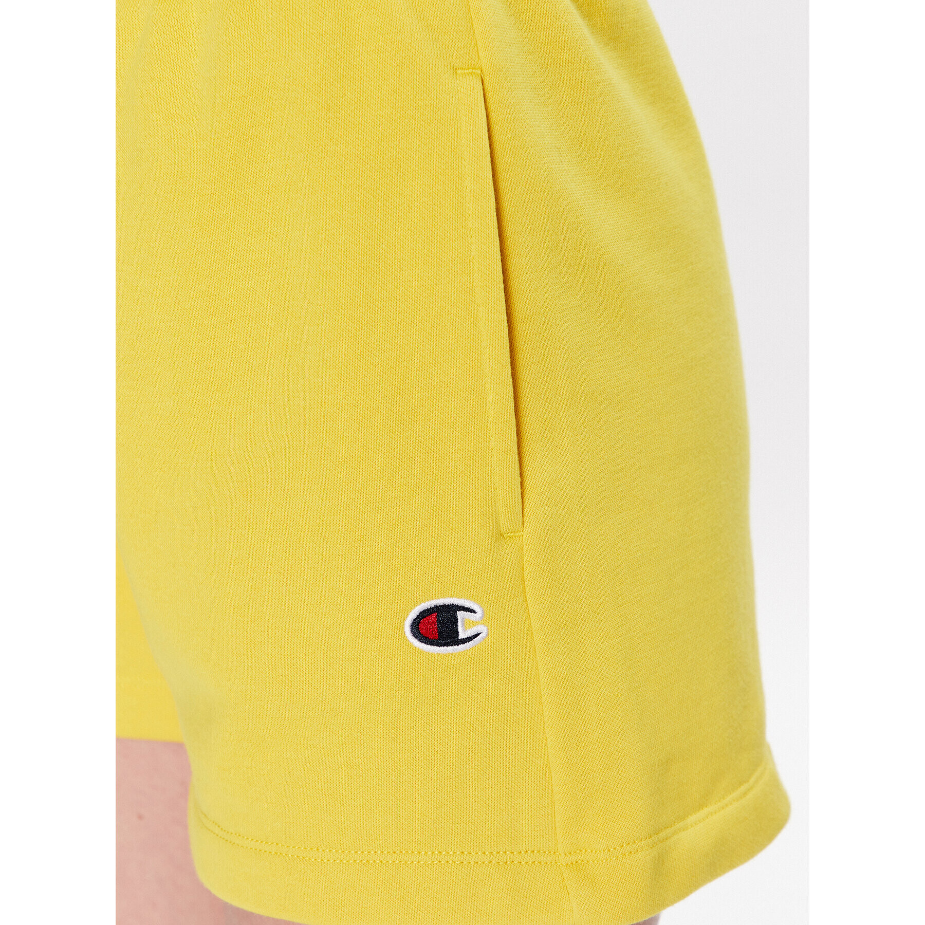 Champion Спортни шорти 116053 Жълт Regular Fit - Pepit.bg