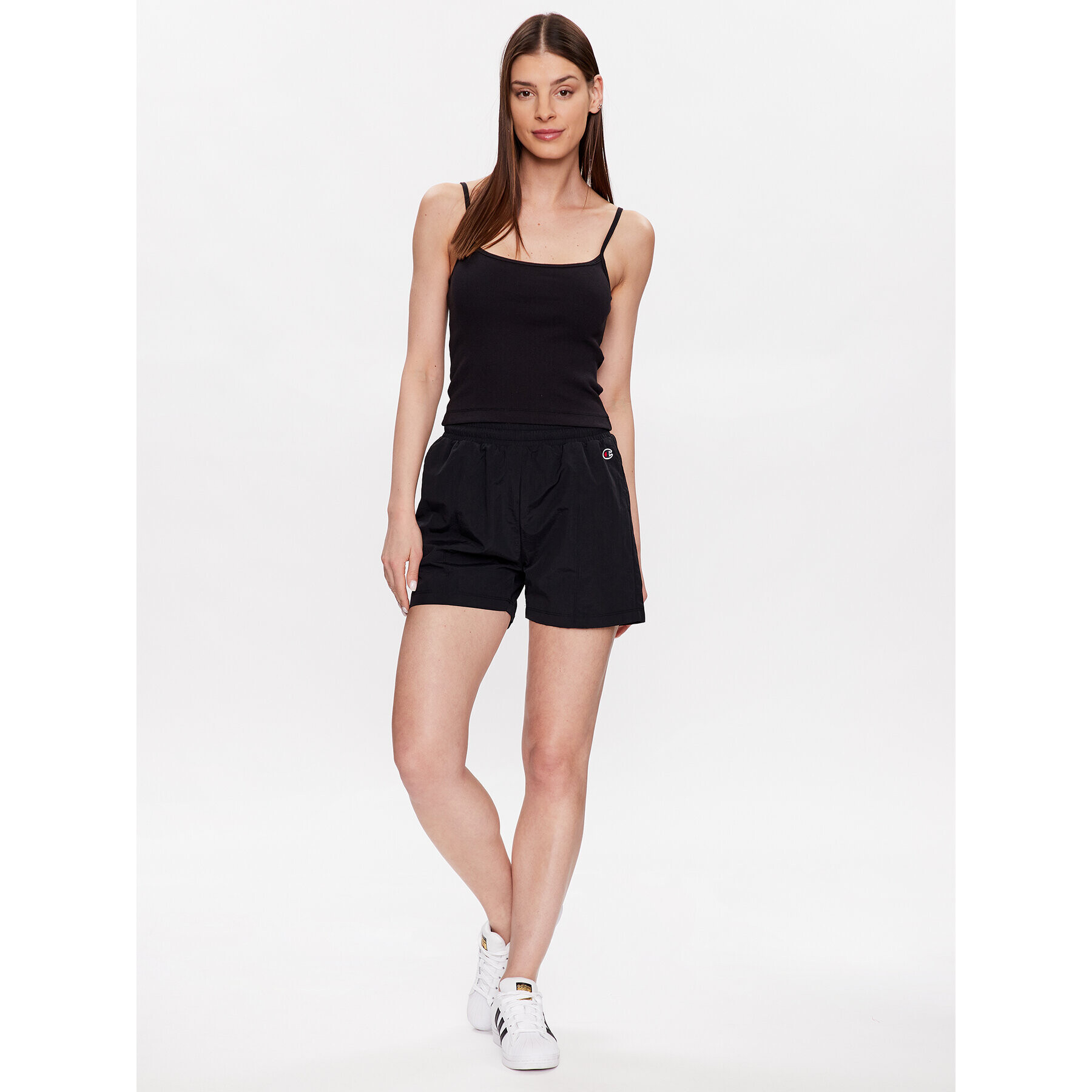 Champion Спортни шорти 116089 Черен Regular Fit - Pepit.bg
