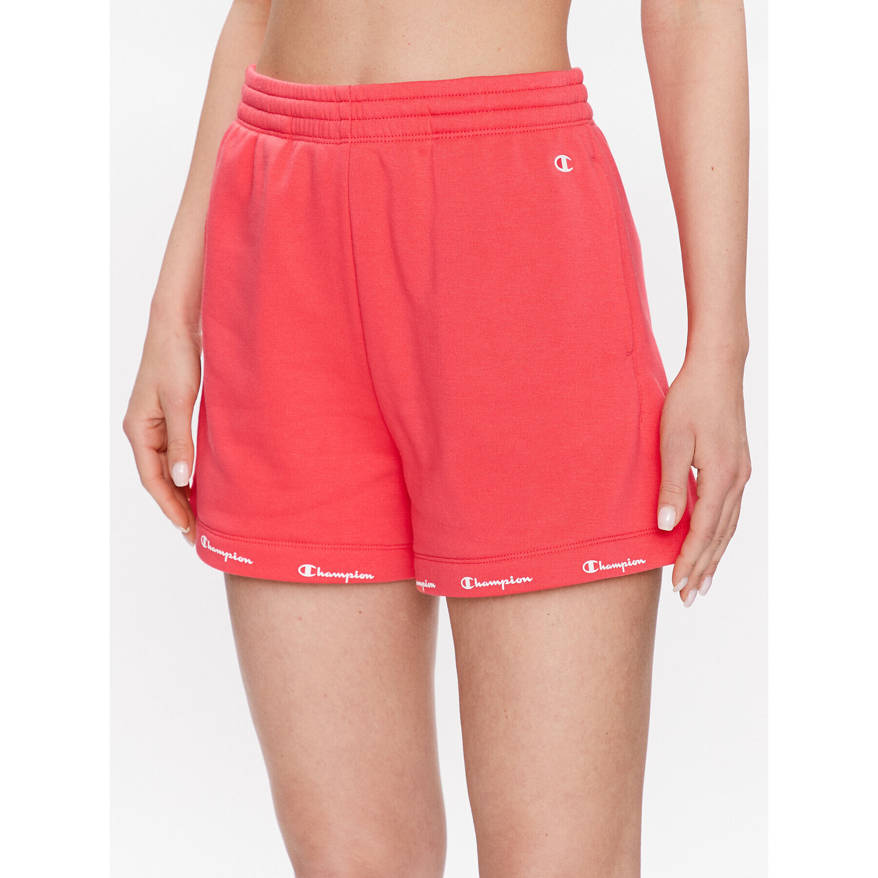 Champion Спортни шорти 116100 Червен Regular Fit - Pepit.bg