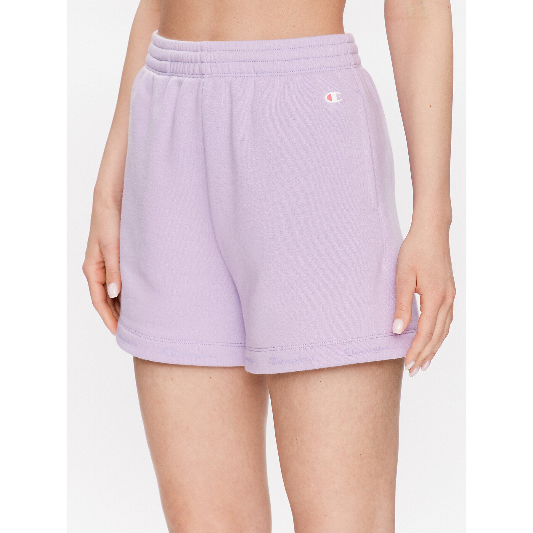 Champion Спортни шорти 116100 Виолетов Regular Fit - Pepit.bg