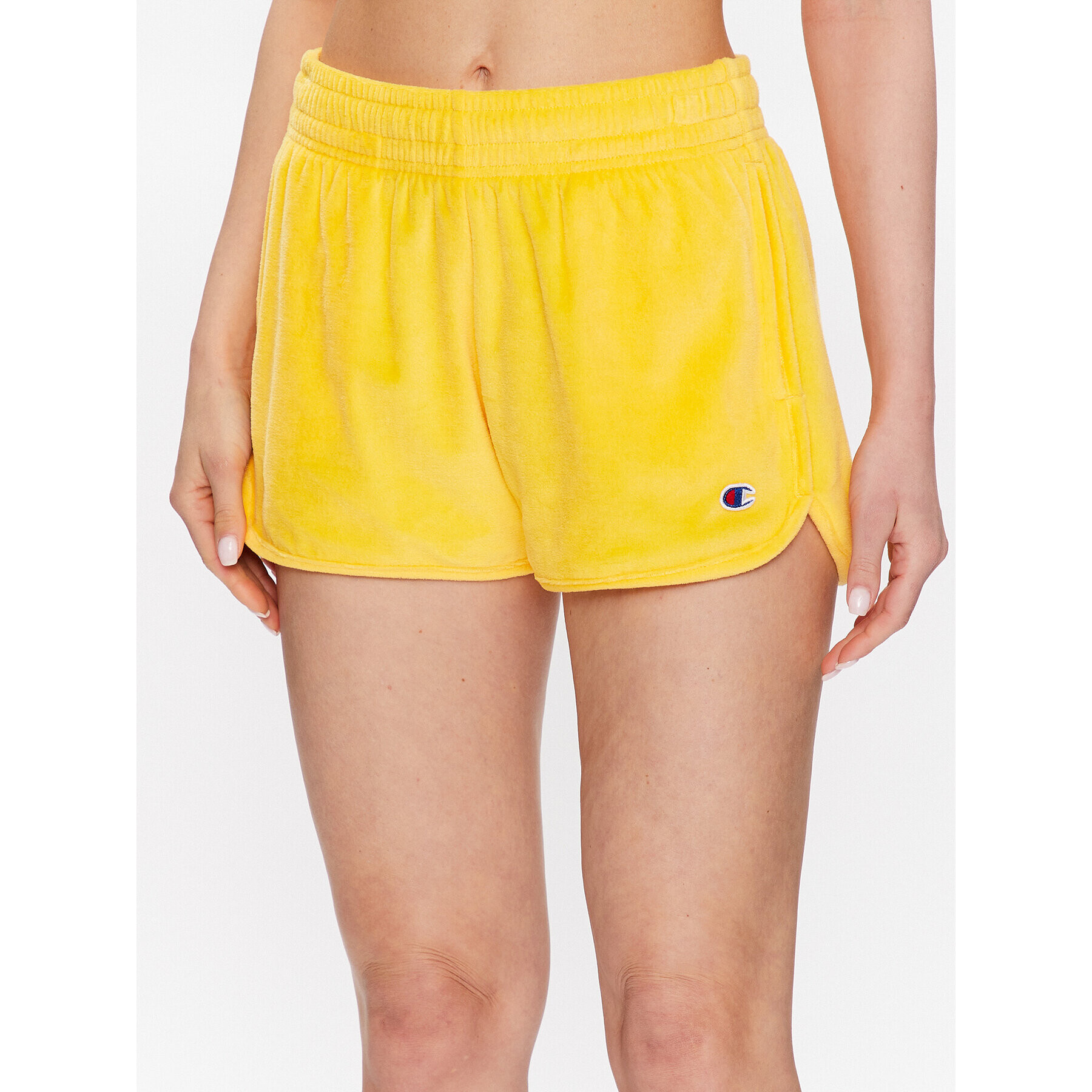 Champion Спортни шорти 116258 Жълт Regular Fit - Pepit.bg