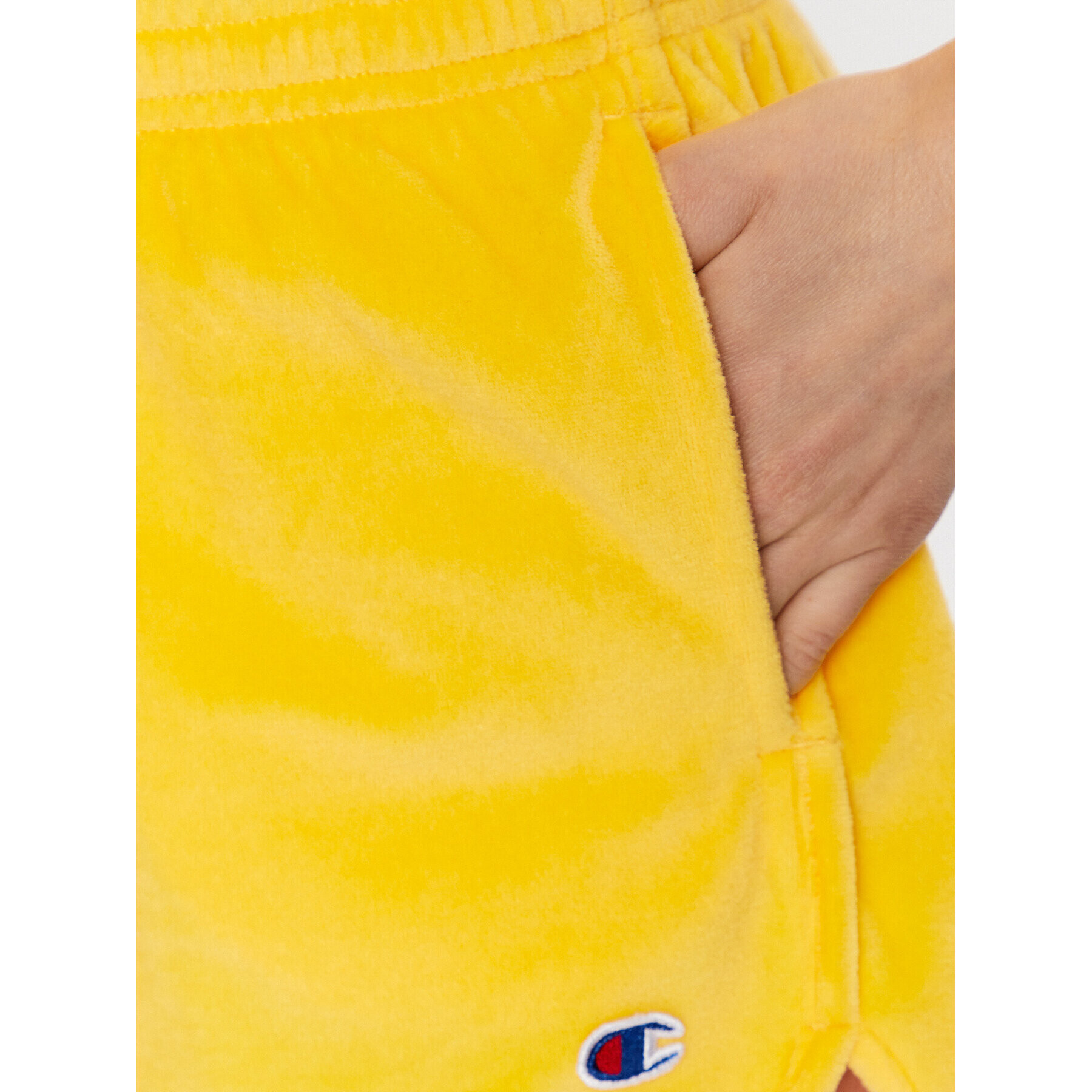 Champion Спортни шорти 116258 Жълт Regular Fit - Pepit.bg