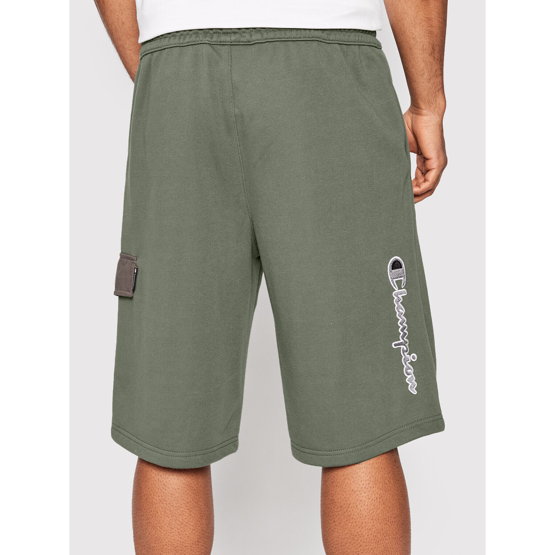 Champion Спортни шорти 217075 Сив American Fit - Pepit.bg