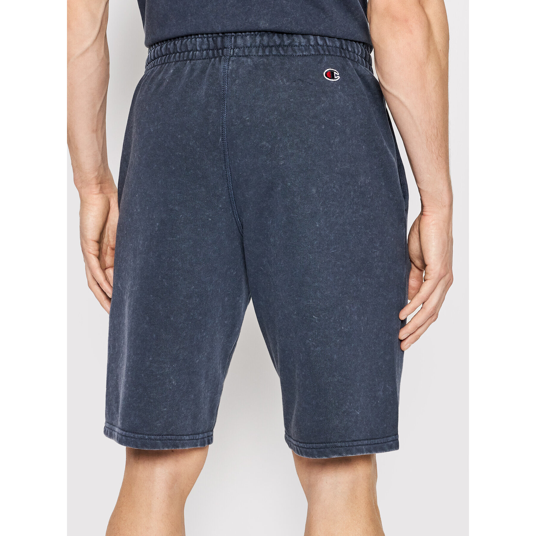 Champion Спортни шорти 217087 Тъмносин Regular Fit - Pepit.bg