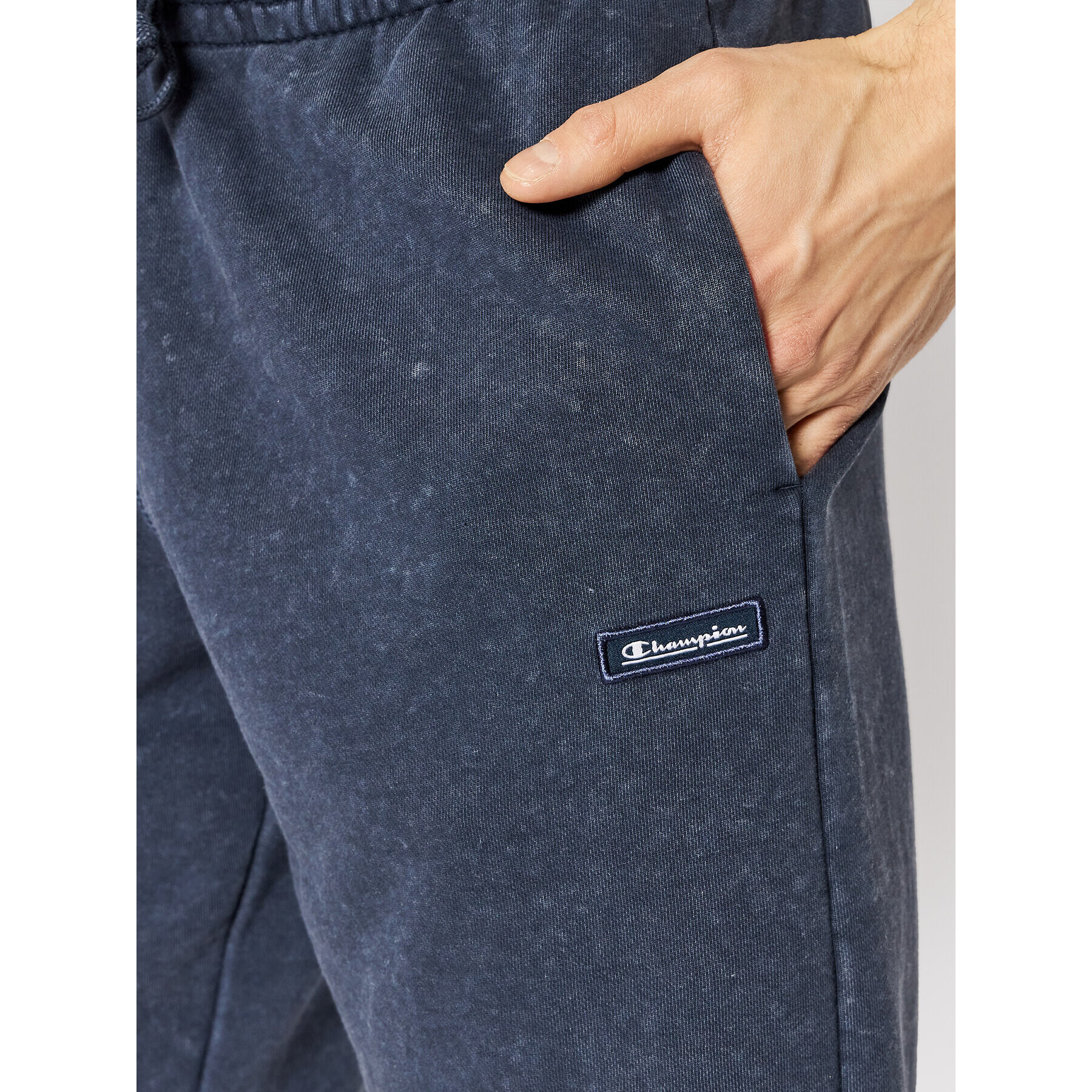 Champion Спортни шорти 217087 Тъмносин Regular Fit - Pepit.bg