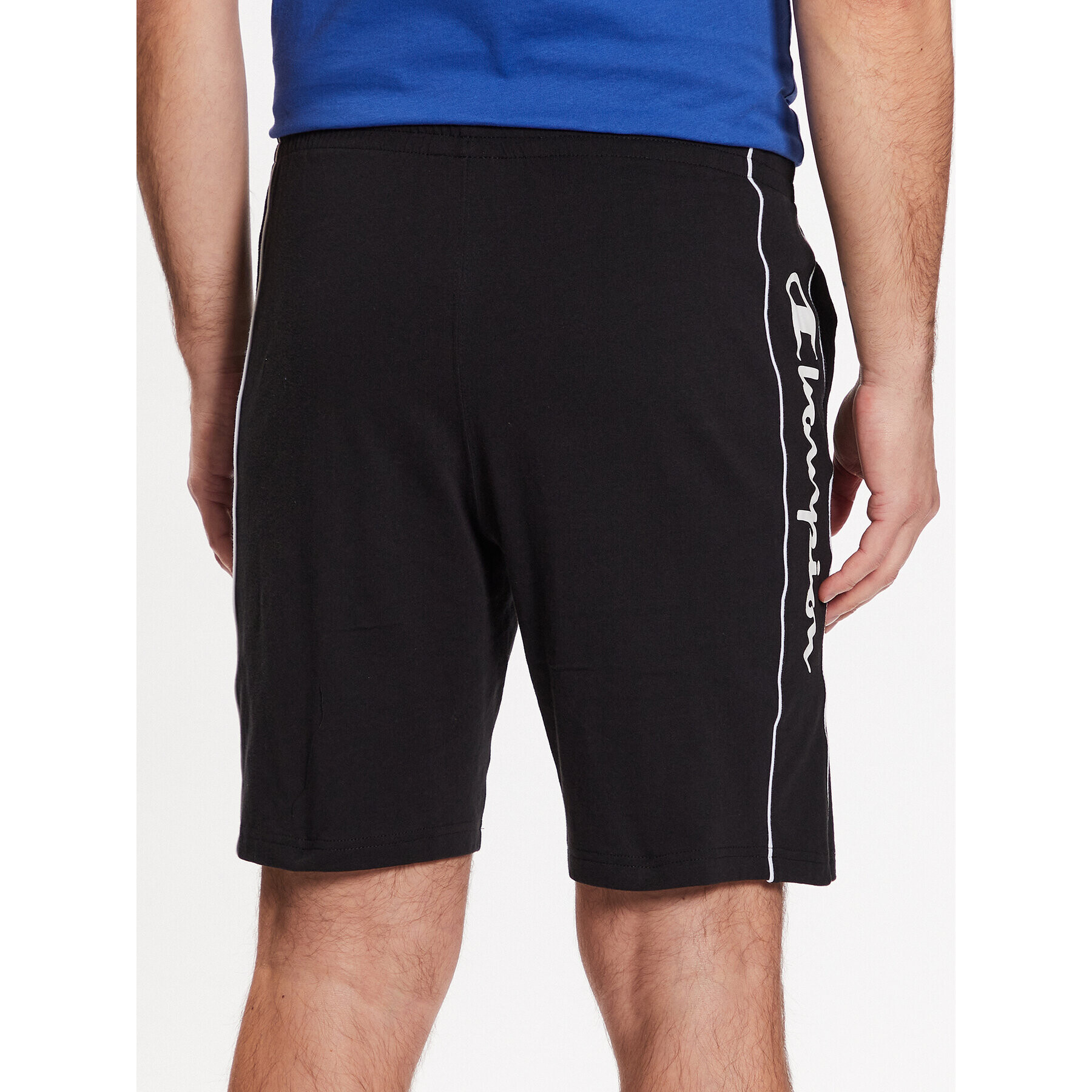 Champion Спортни шорти 217443 Черен Regular Fit - Pepit.bg