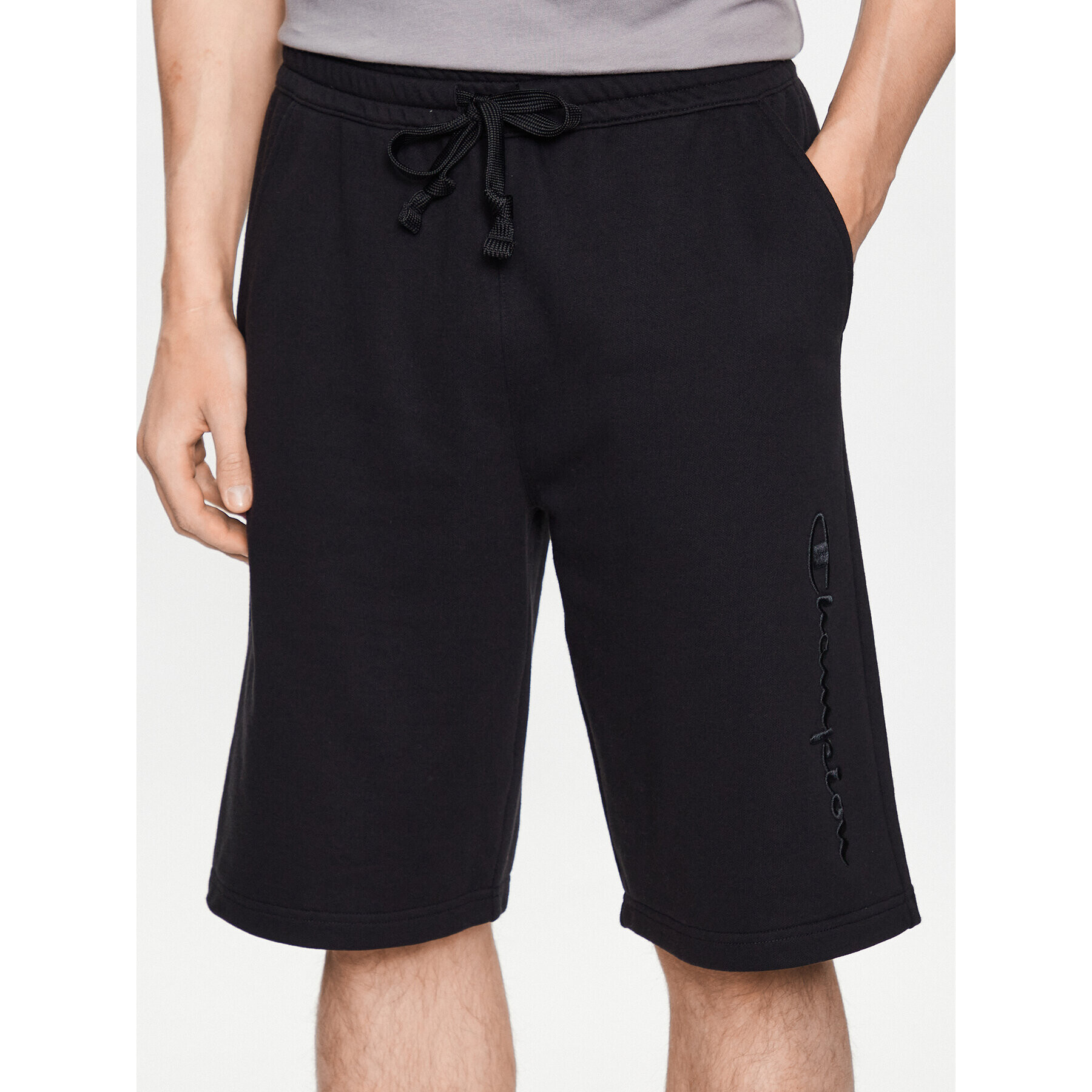 Champion Спортни шорти 218489 Черен - Pepit.bg