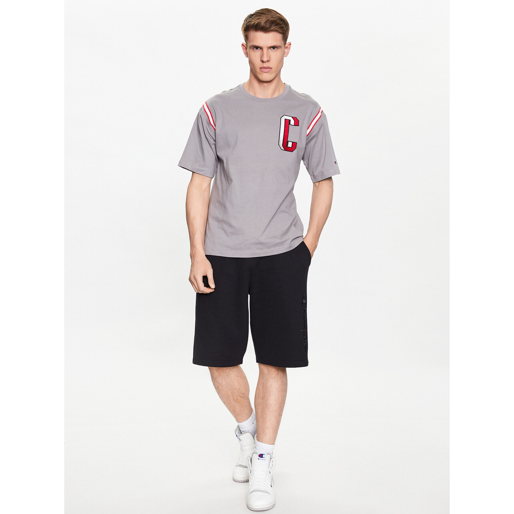 Champion Спортни шорти 218489 Черен - Pepit.bg
