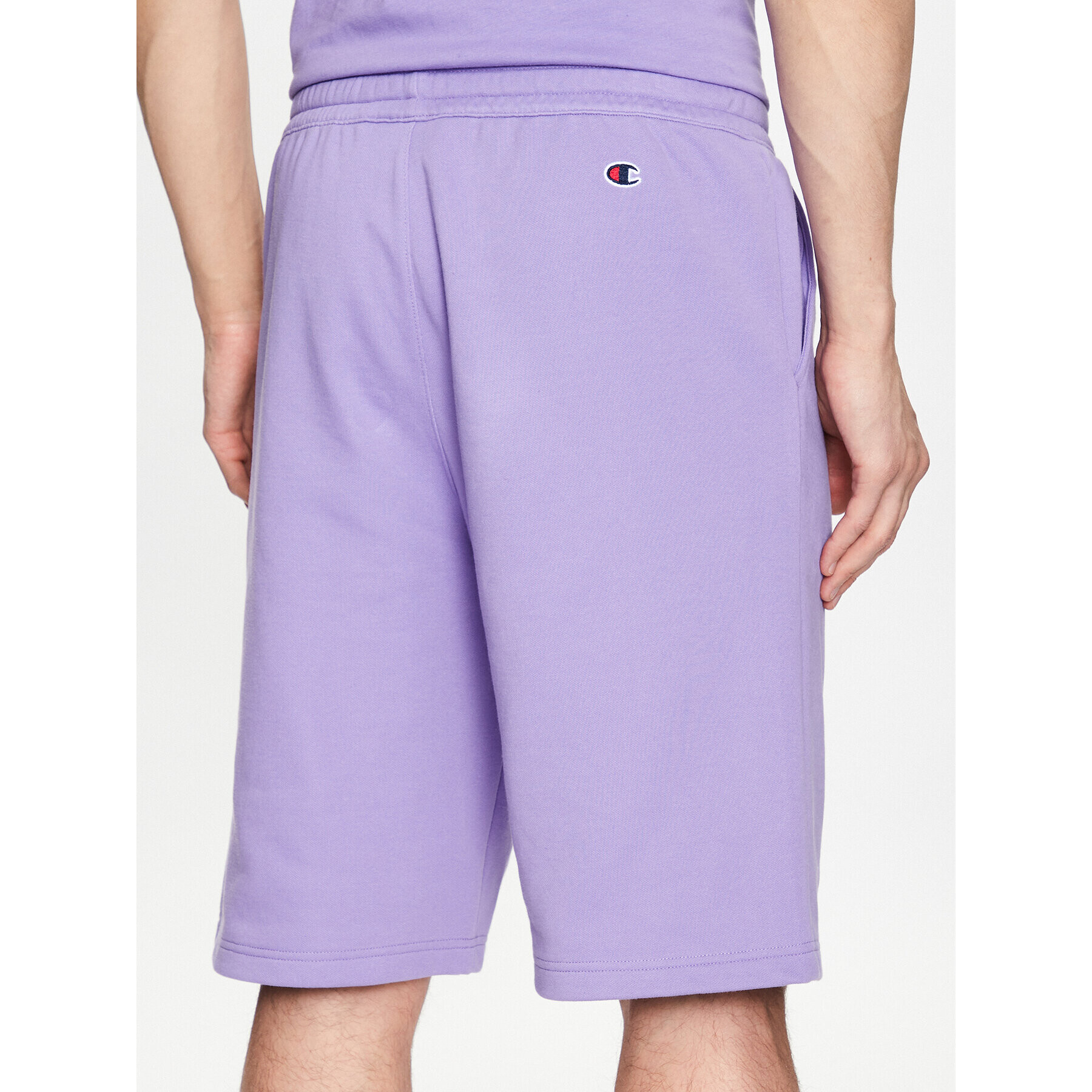 Champion Спортни шорти 218489 Виолетов Custom Fit - Pepit.bg