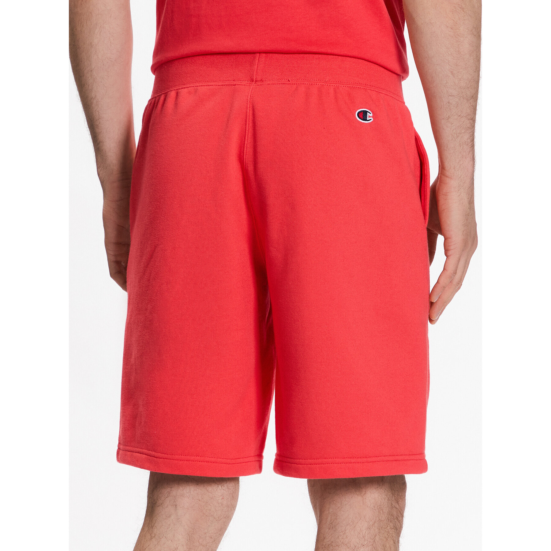 Champion Спортни шорти 218495 Червен Regular Fit - Pepit.bg