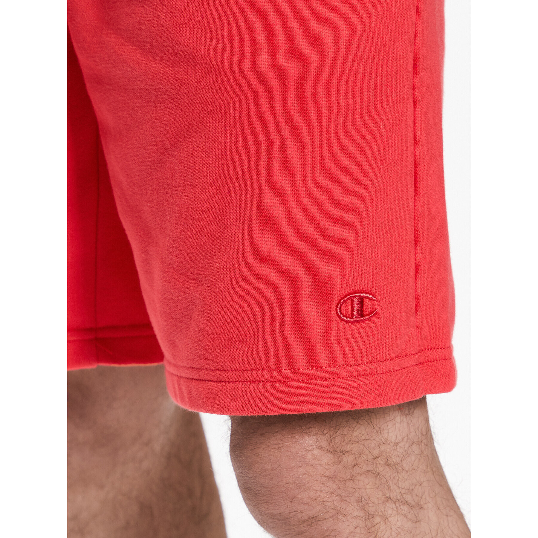 Champion Спортни шорти 218495 Червен Regular Fit - Pepit.bg