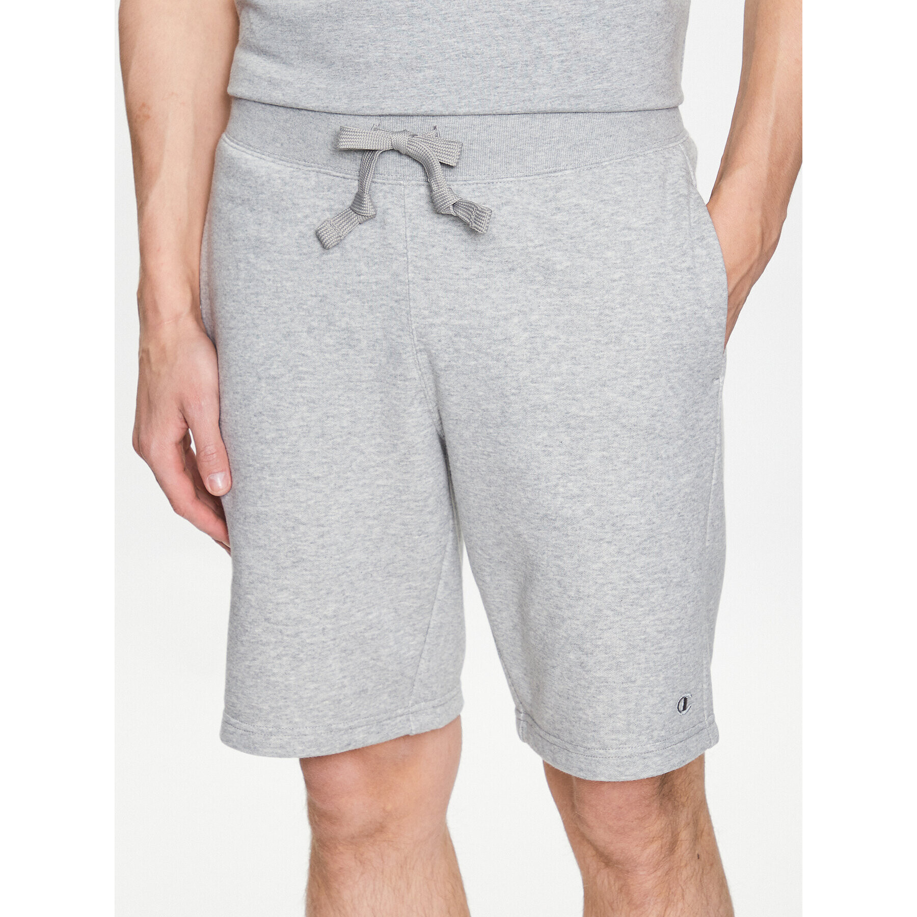 Champion Спортни шорти 218495 Сив Regular Fit - Pepit.bg