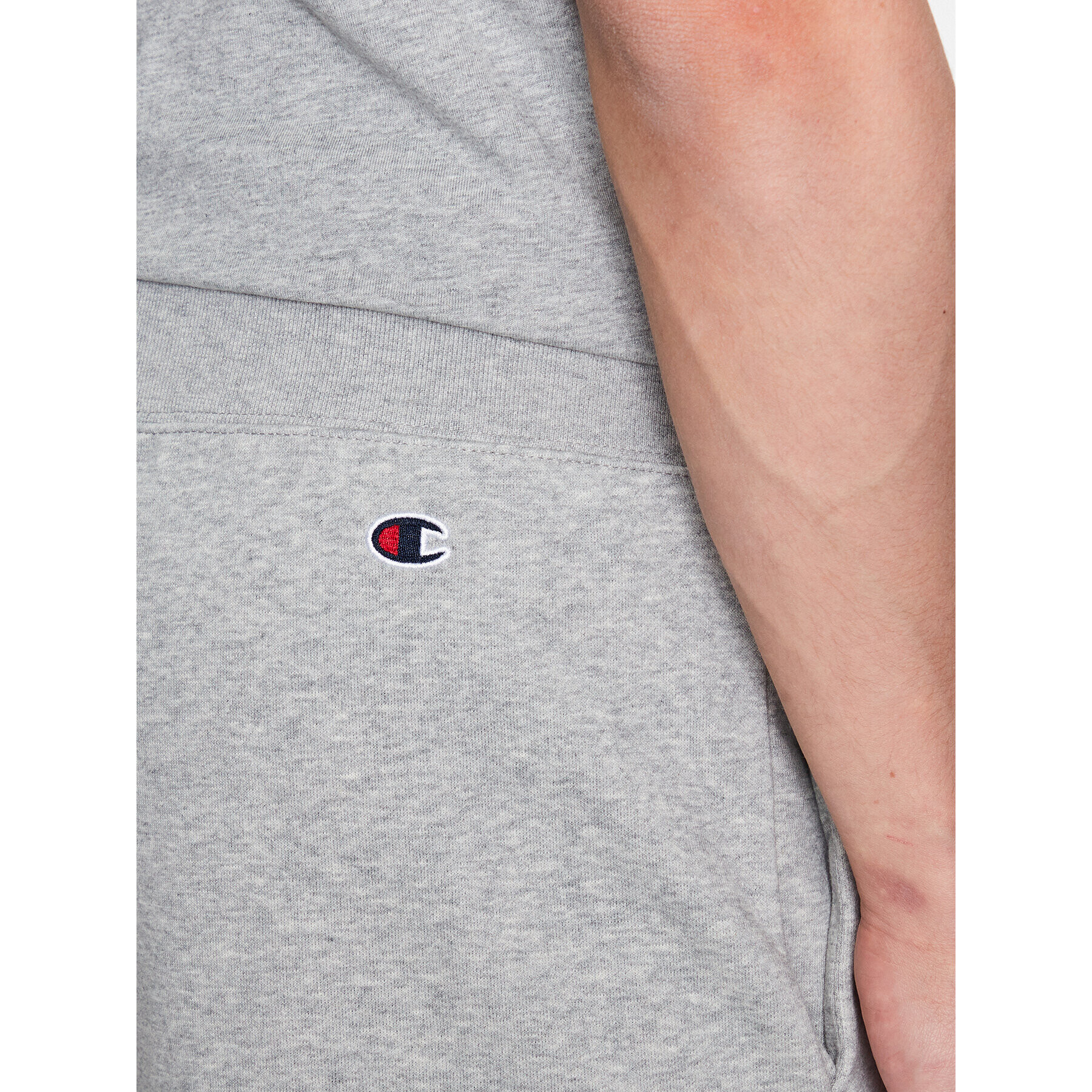 Champion Спортни шорти 218495 Сив Regular Fit - Pepit.bg