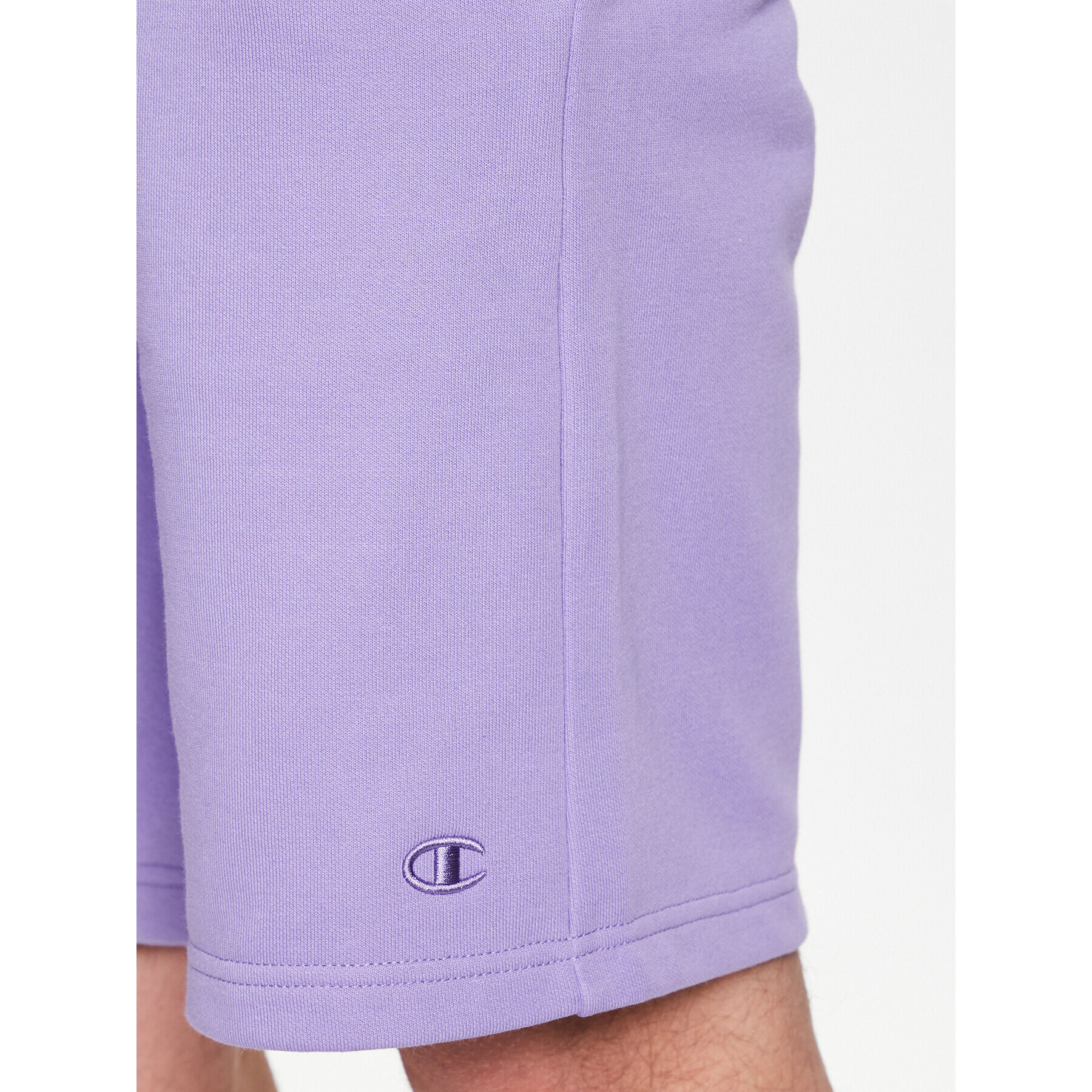 Champion Спортни шорти 218495 Виолетов Regular Fit - Pepit.bg