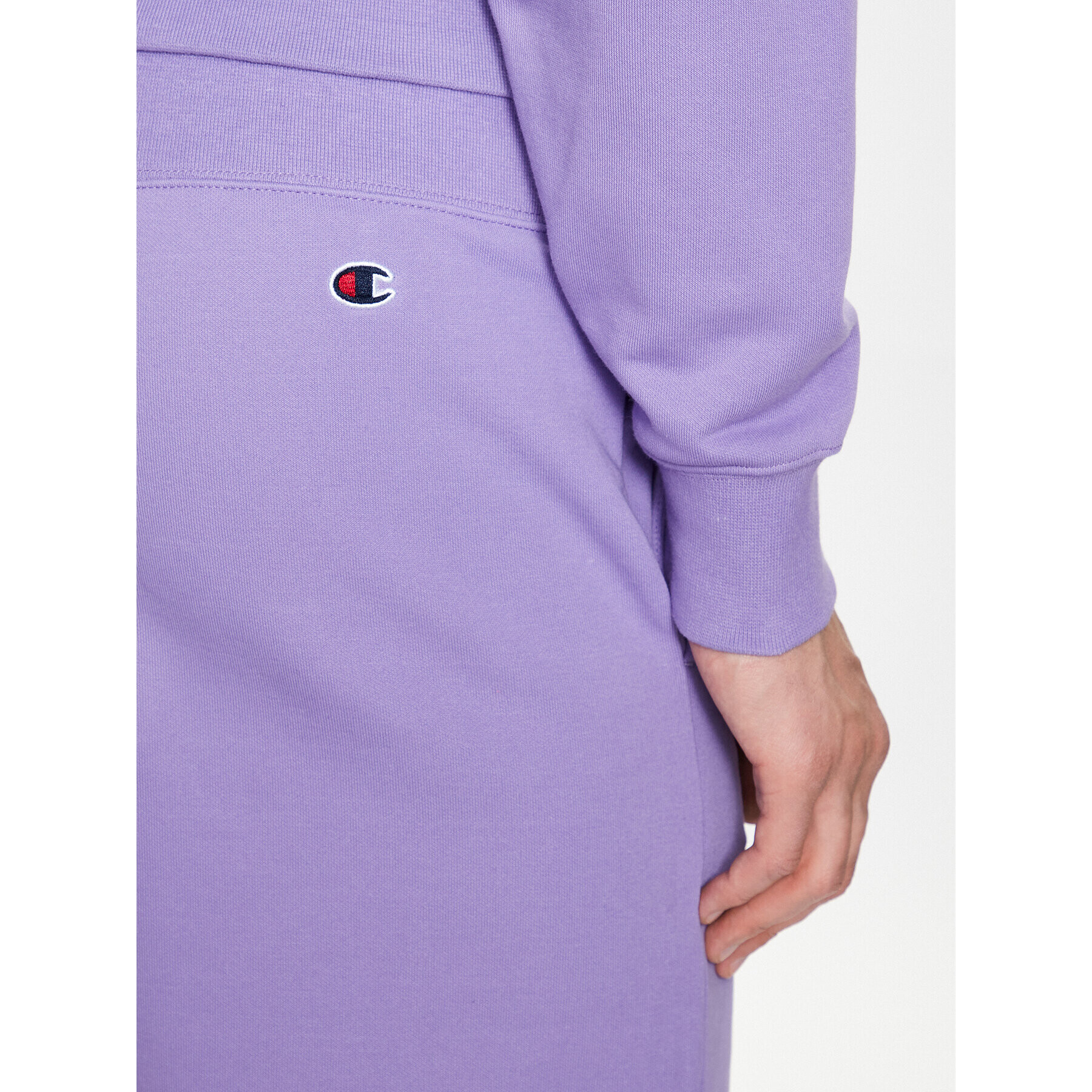 Champion Спортни шорти 218495 Виолетов Regular Fit - Pepit.bg