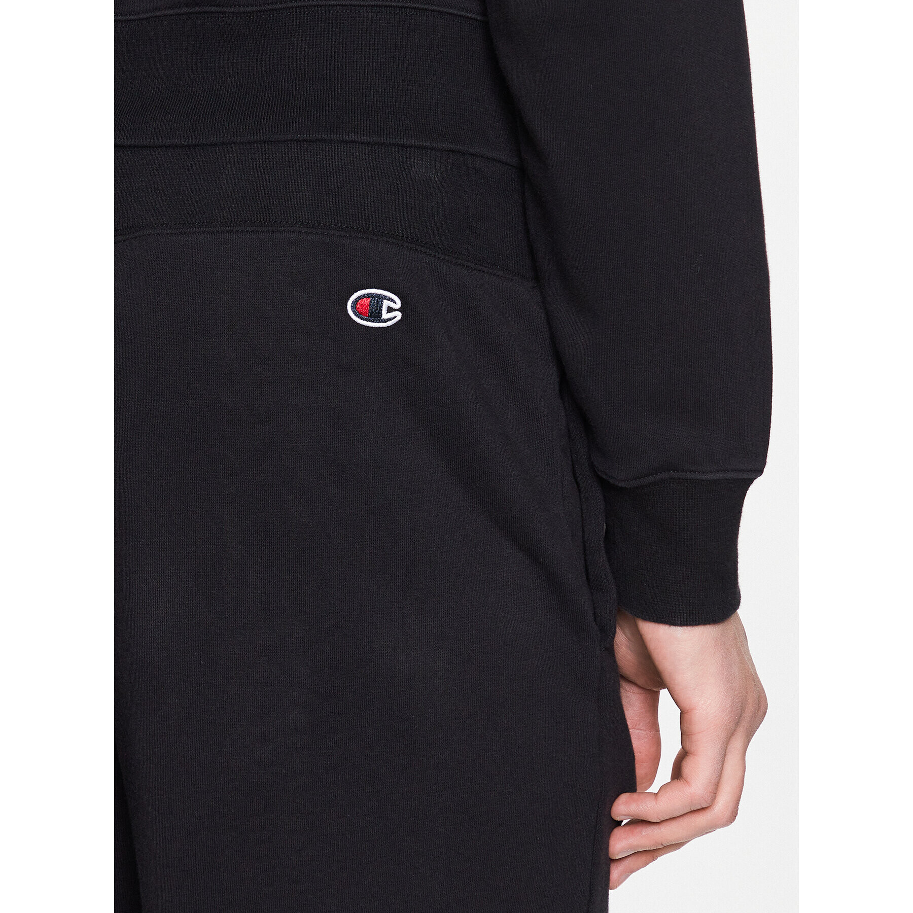 Champion Спортни шорти 218525 Черен Regular Fit - Pepit.bg