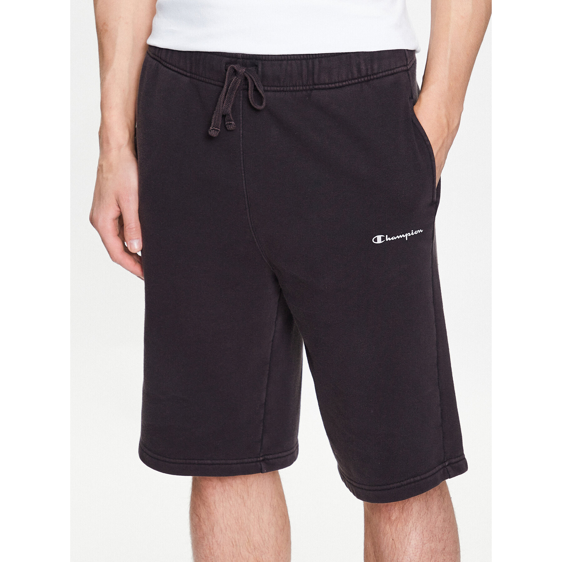 Champion Спортни шорти 218603 Черен Custom Fit - Pepit.bg