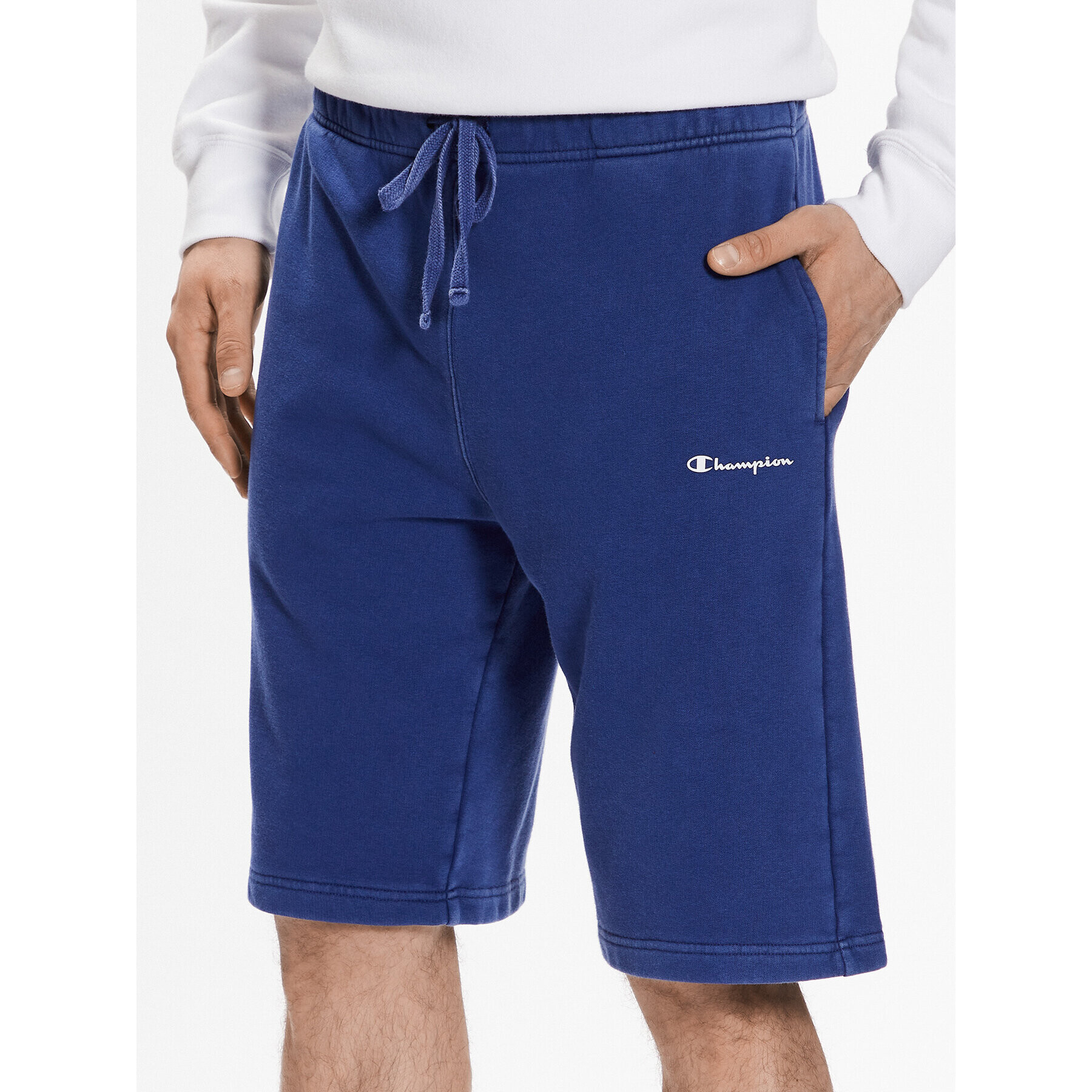 Champion Спортни шорти 218603 Син Regular Fit - Pepit.bg