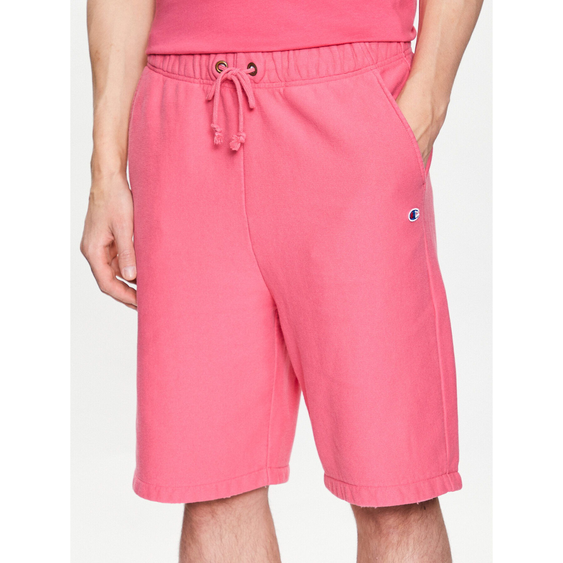 Champion Спортни шорти 218650 Розов Regular Fit - Pepit.bg