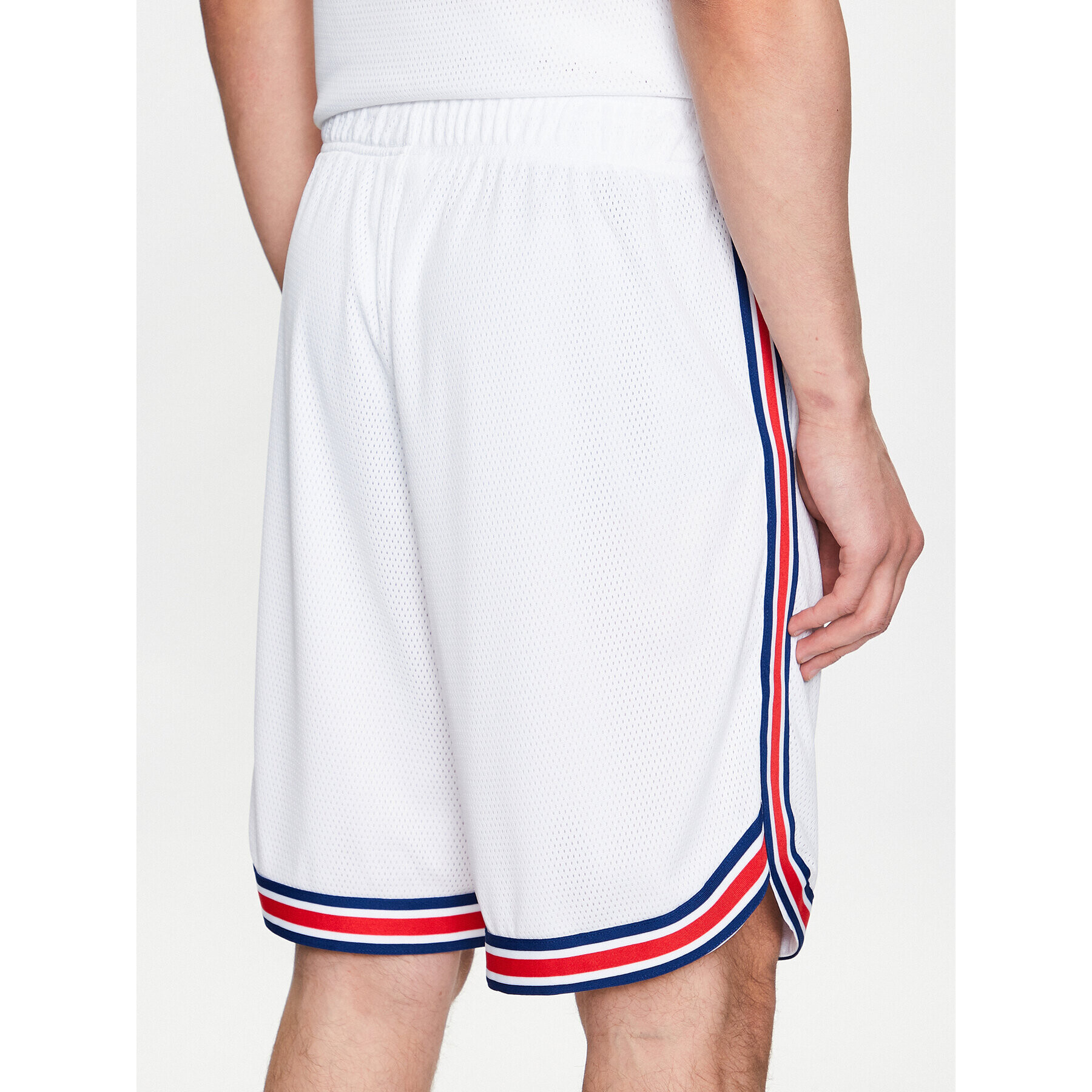Champion Спортни шорти 218770 Бял Regular Fit - Pepit.bg