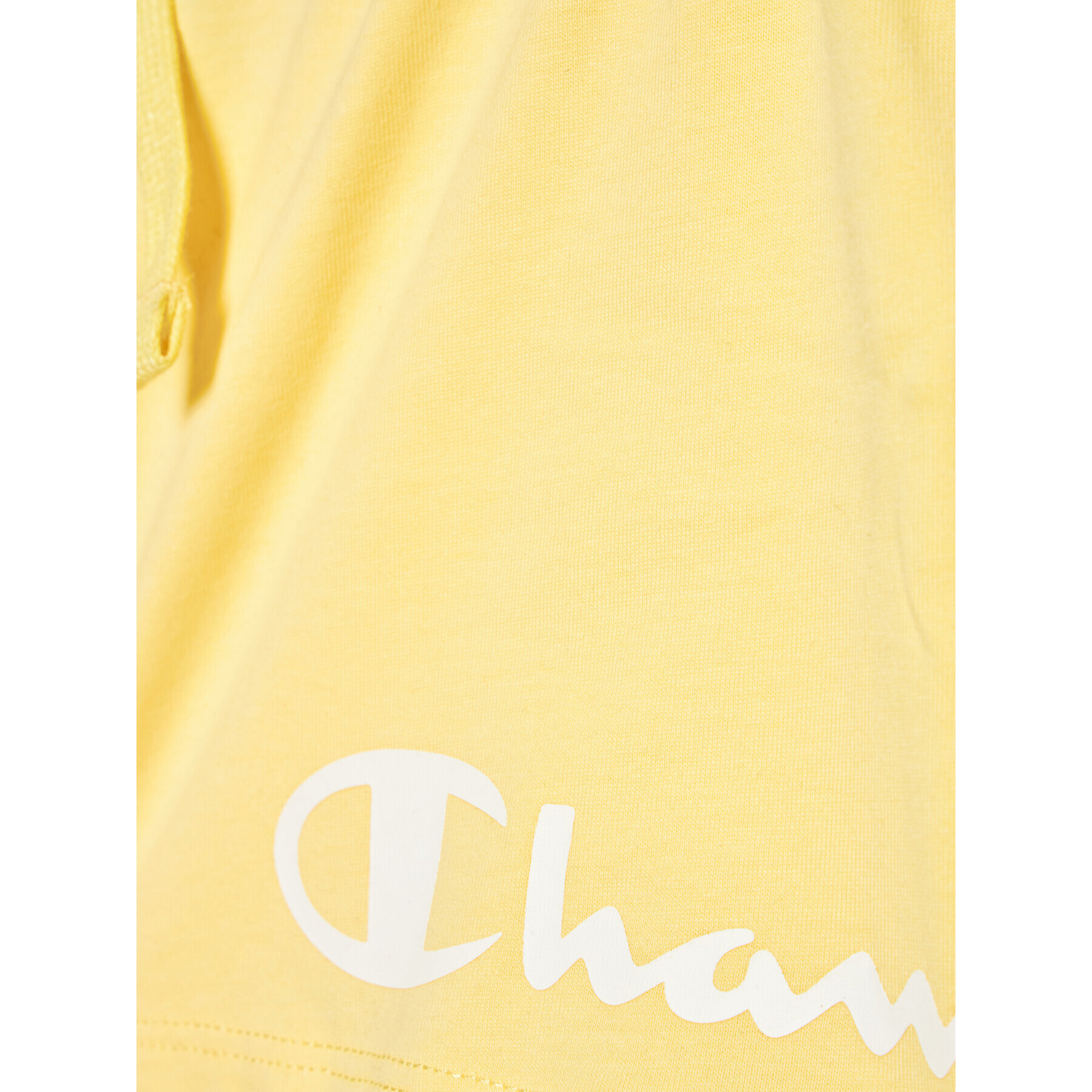 Champion Спортни шорти 404310 Жълт Regular Fit - Pepit.bg