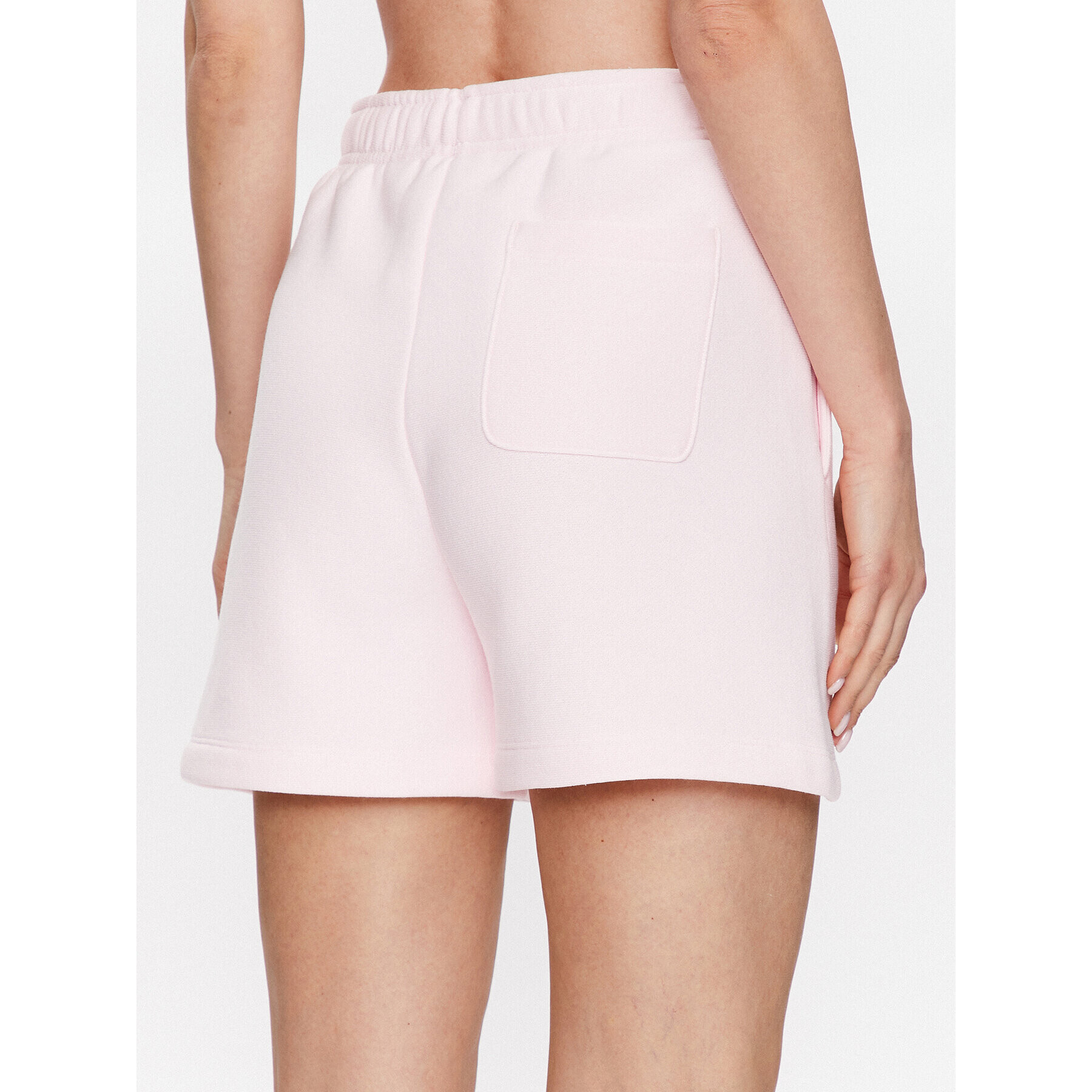 Champion Спортни шорти Minimal Reverse Weave 116247 Розов Regular Fit - Pepit.bg