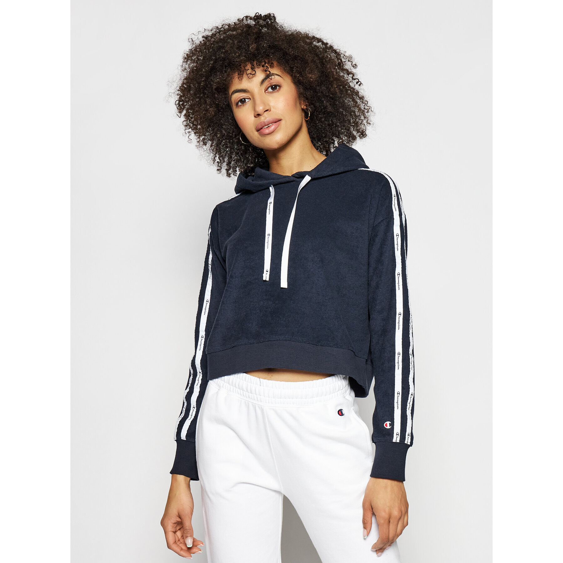 Champion Суитшърт 112664 Тъмносин Regular Fit - Pepit.bg