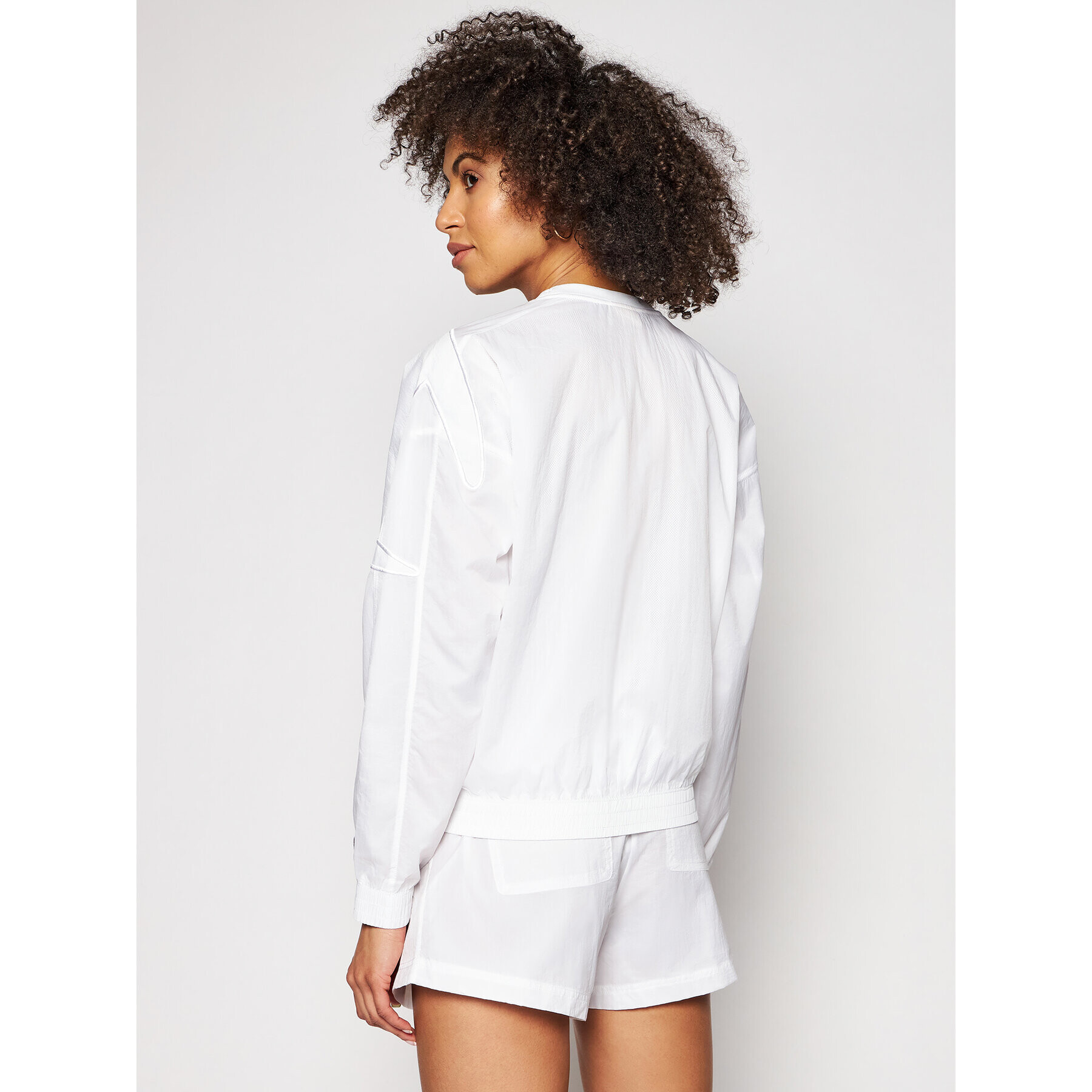 Champion Суитшърт 112989 Бял Oversize - Pepit.bg