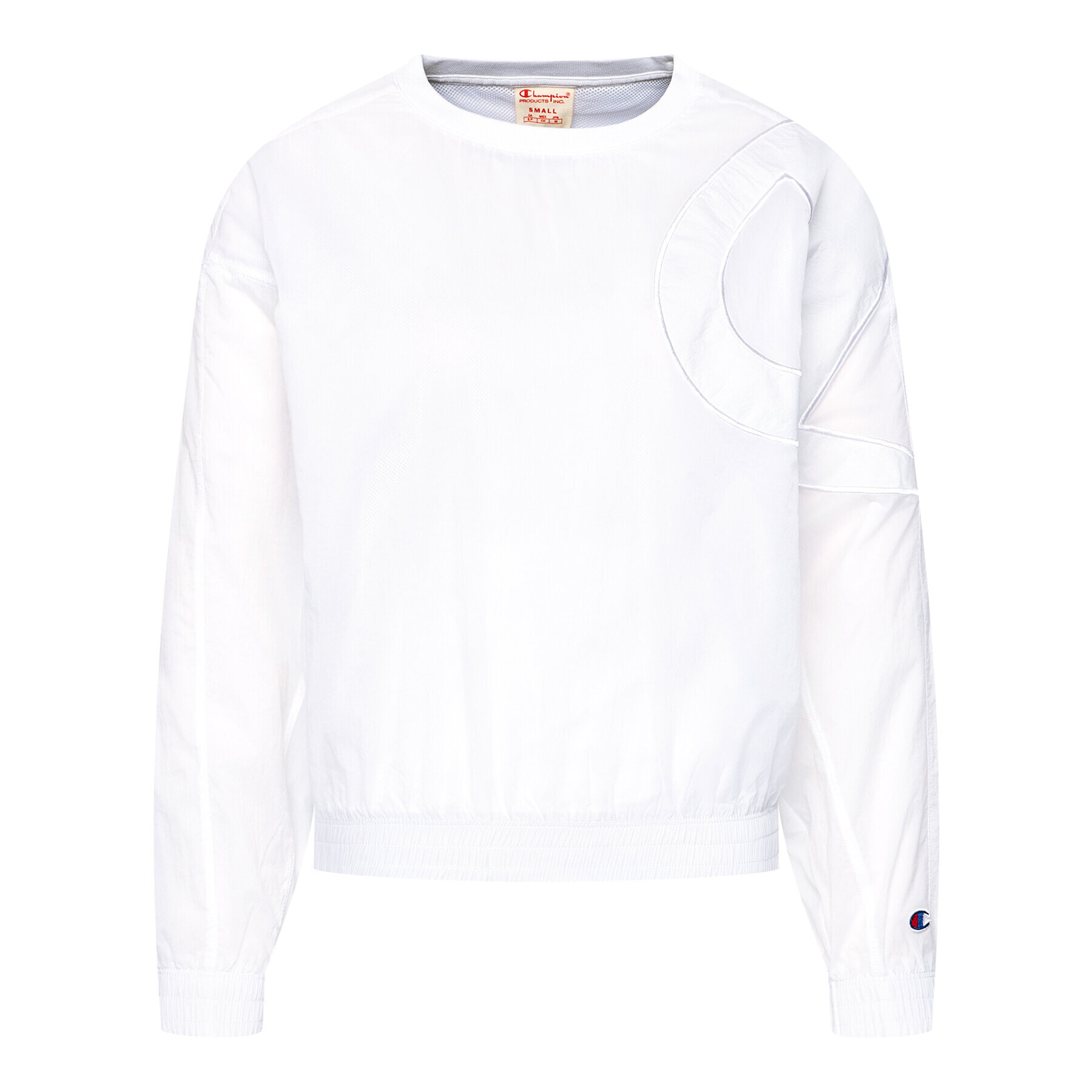 Champion Суитшърт 112989 Бял Oversize - Pepit.bg