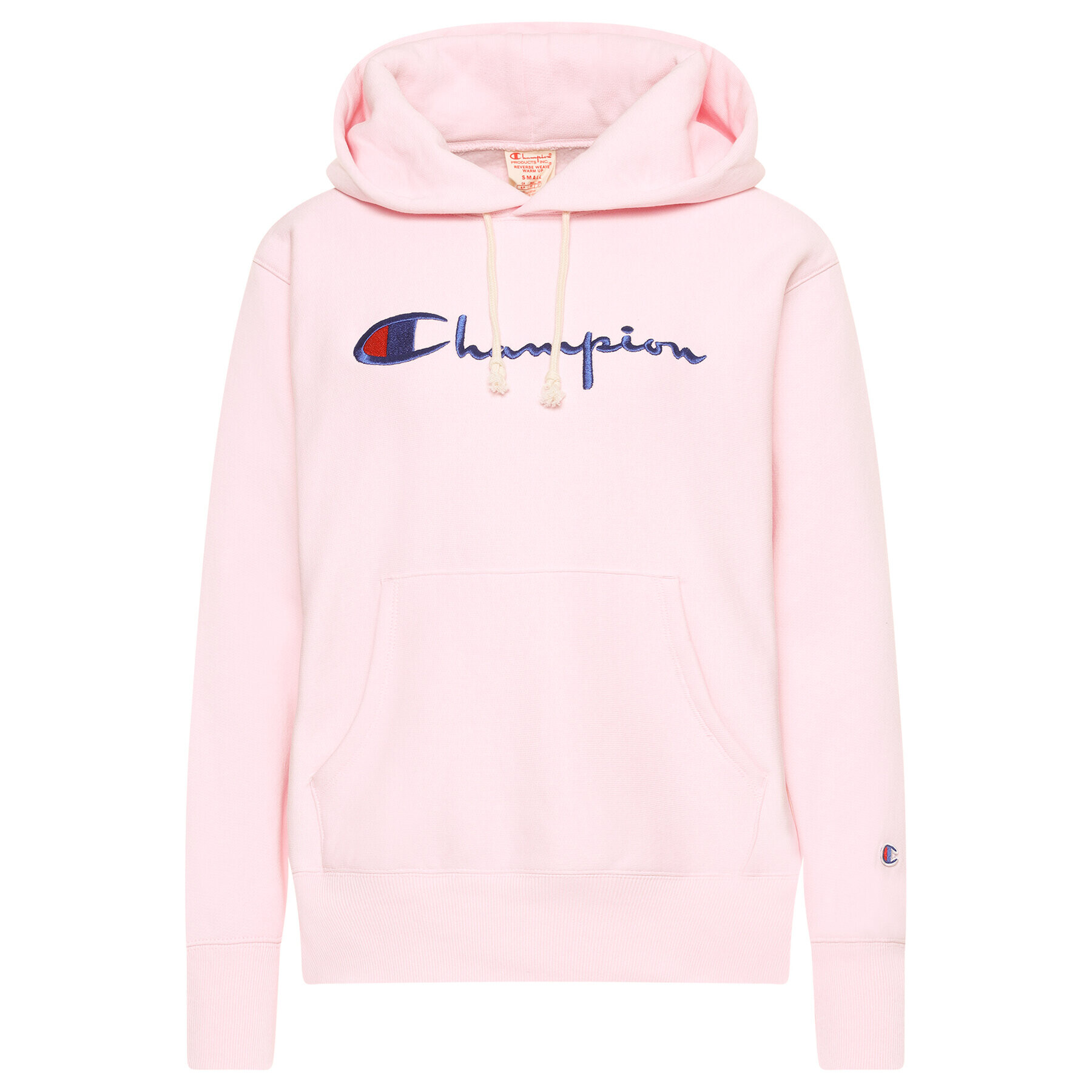 Champion Суитшърт 113149 Розов Custom Fit - Pepit.bg