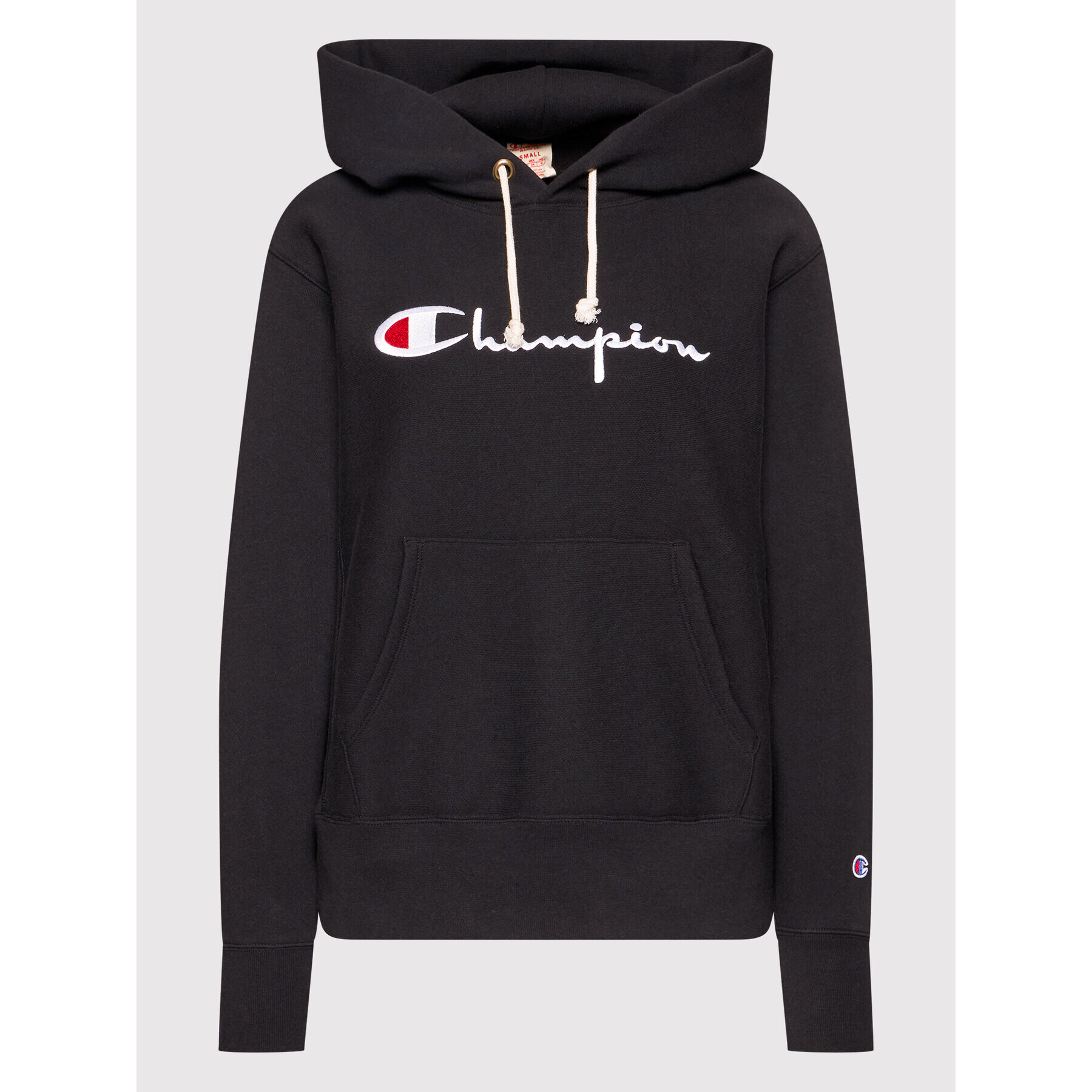 Champion Суитшърт 114788 Черен Regular Fit - Pepit.bg