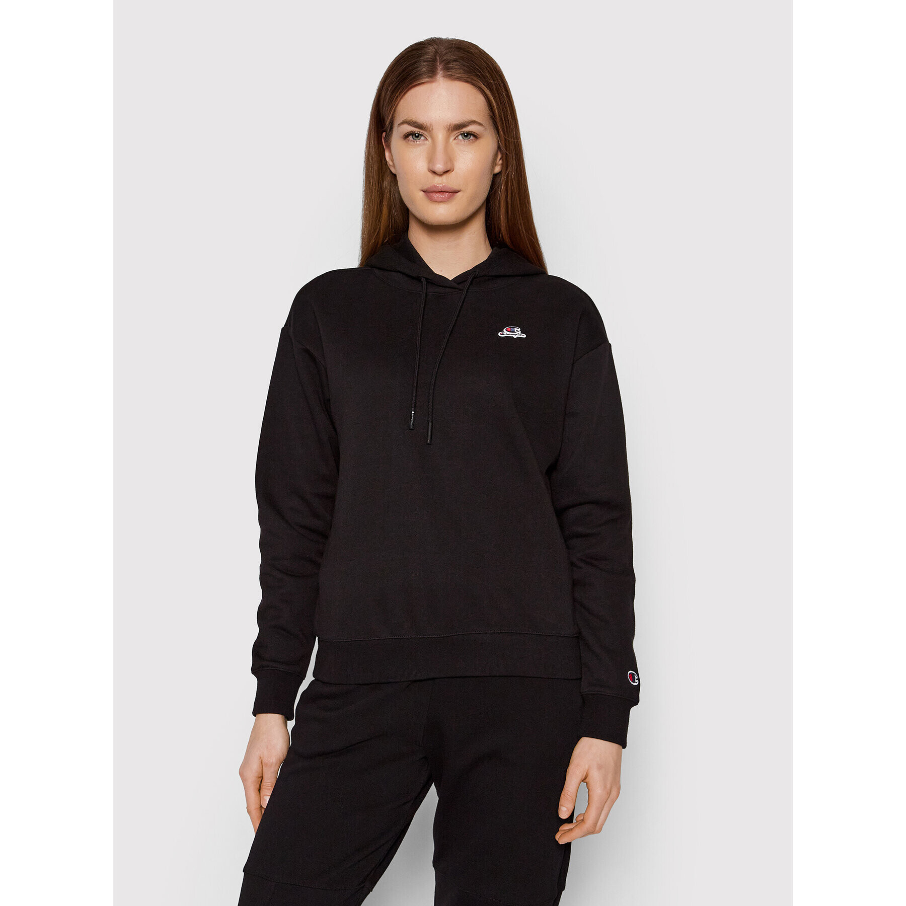 Champion Суитшърт 114920 Черен Regular Fit - Pepit.bg