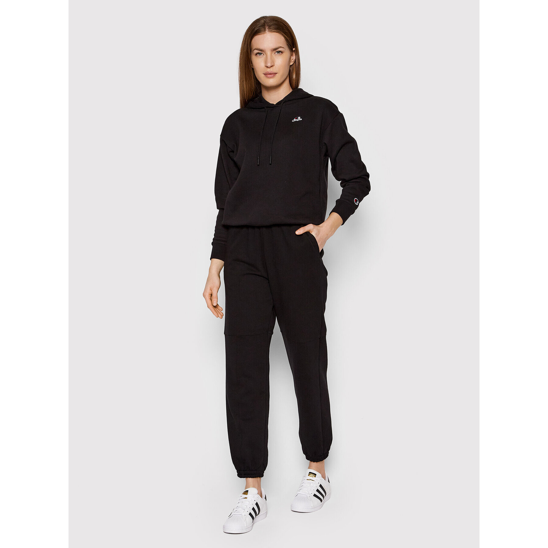 Champion Суитшърт 114920 Черен Regular Fit - Pepit.bg