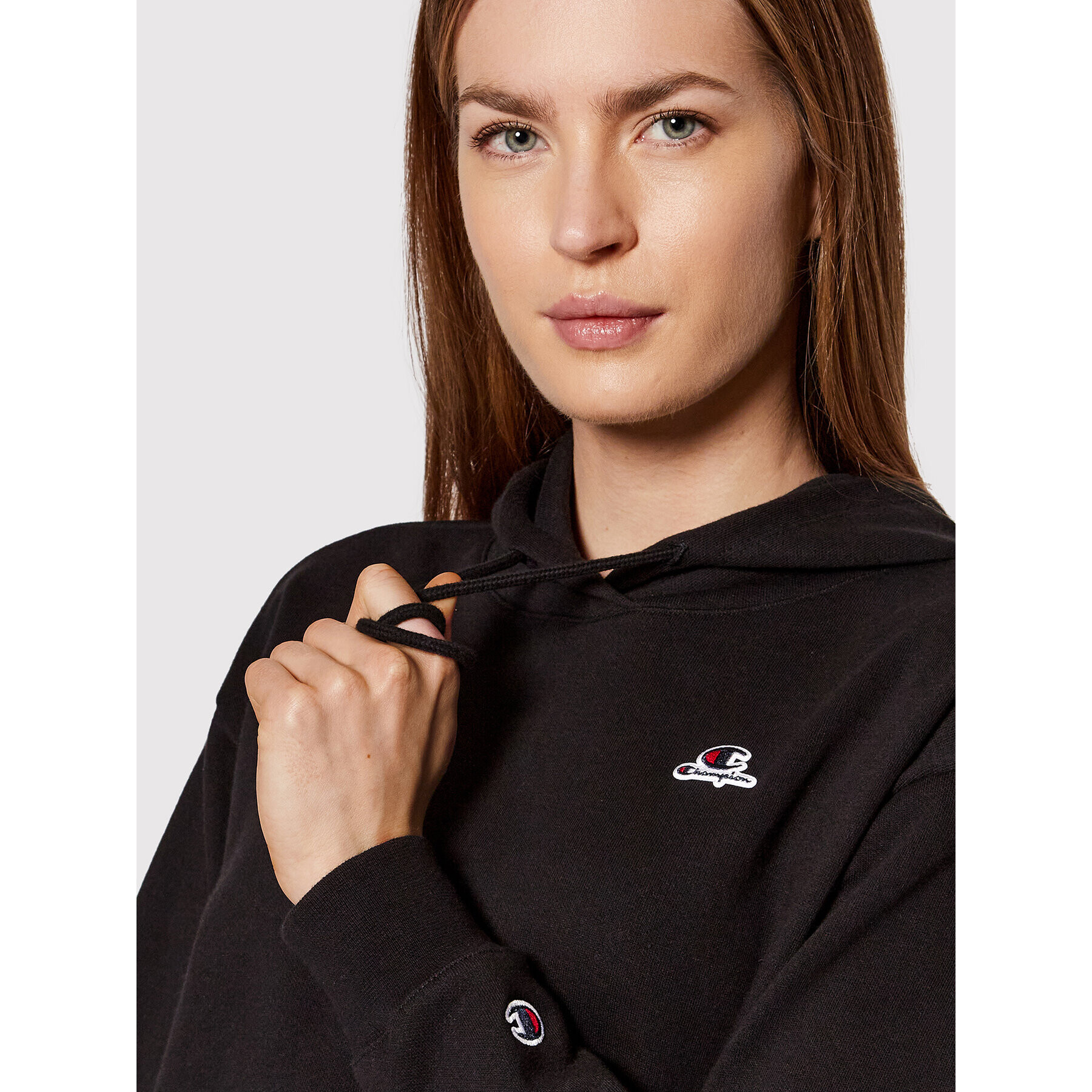 Champion Суитшърт 114920 Черен Regular Fit - Pepit.bg