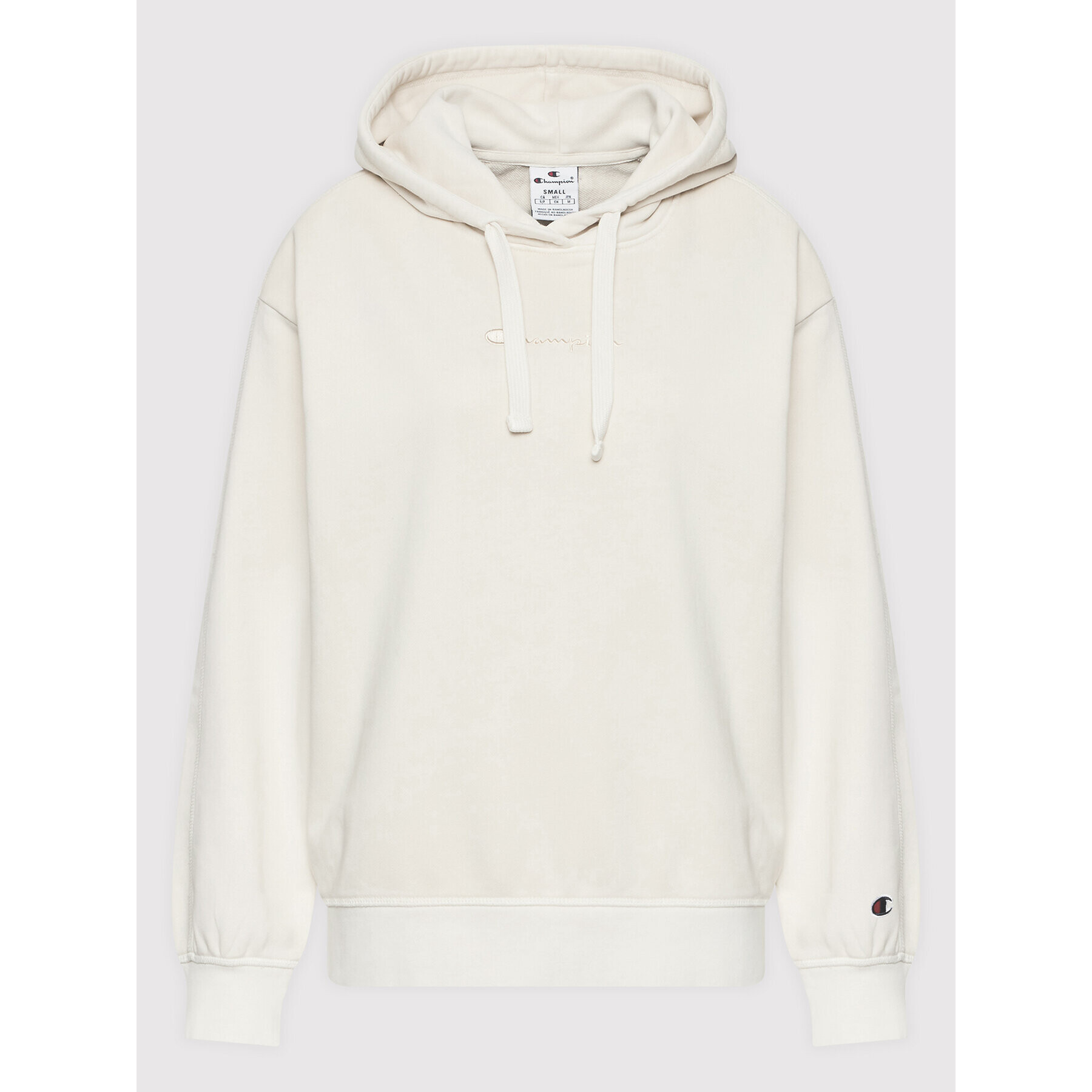 Champion Суитшърт 114941 Бежов Custom Fit - Pepit.bg
