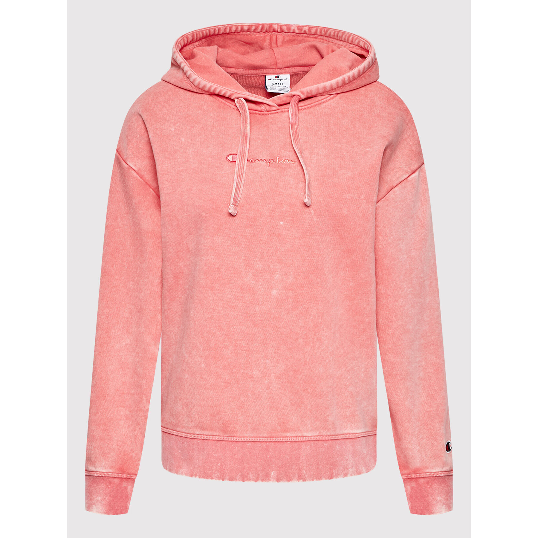 Champion Суитшърт 114941 Розов Custom Fit - Pepit.bg