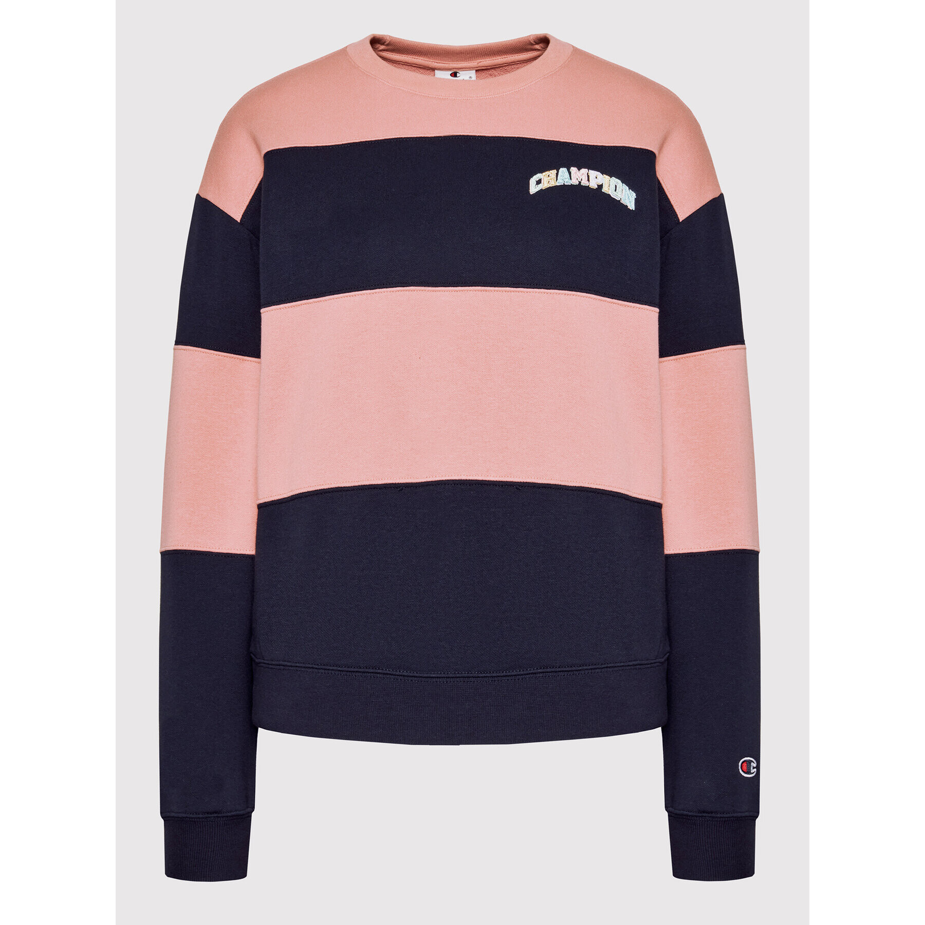 Champion Суитшърт 114965 Тъмносин Custom Fit - Pepit.bg