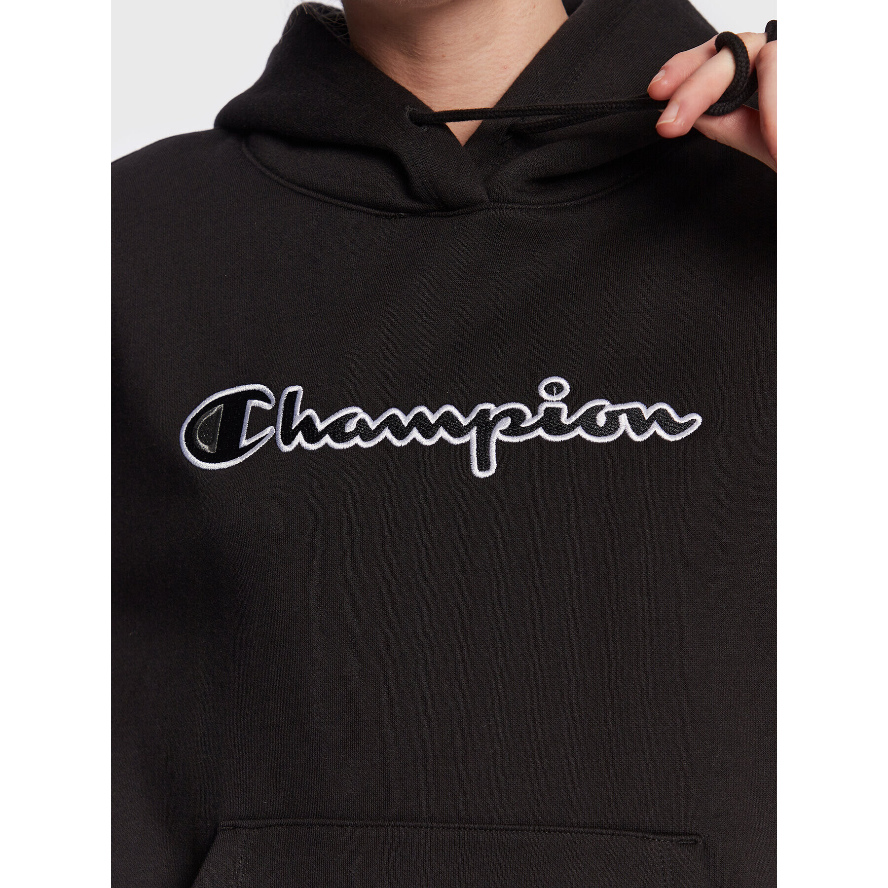 Champion Суитшърт 115477 Черен Regular Fit - Pepit.bg