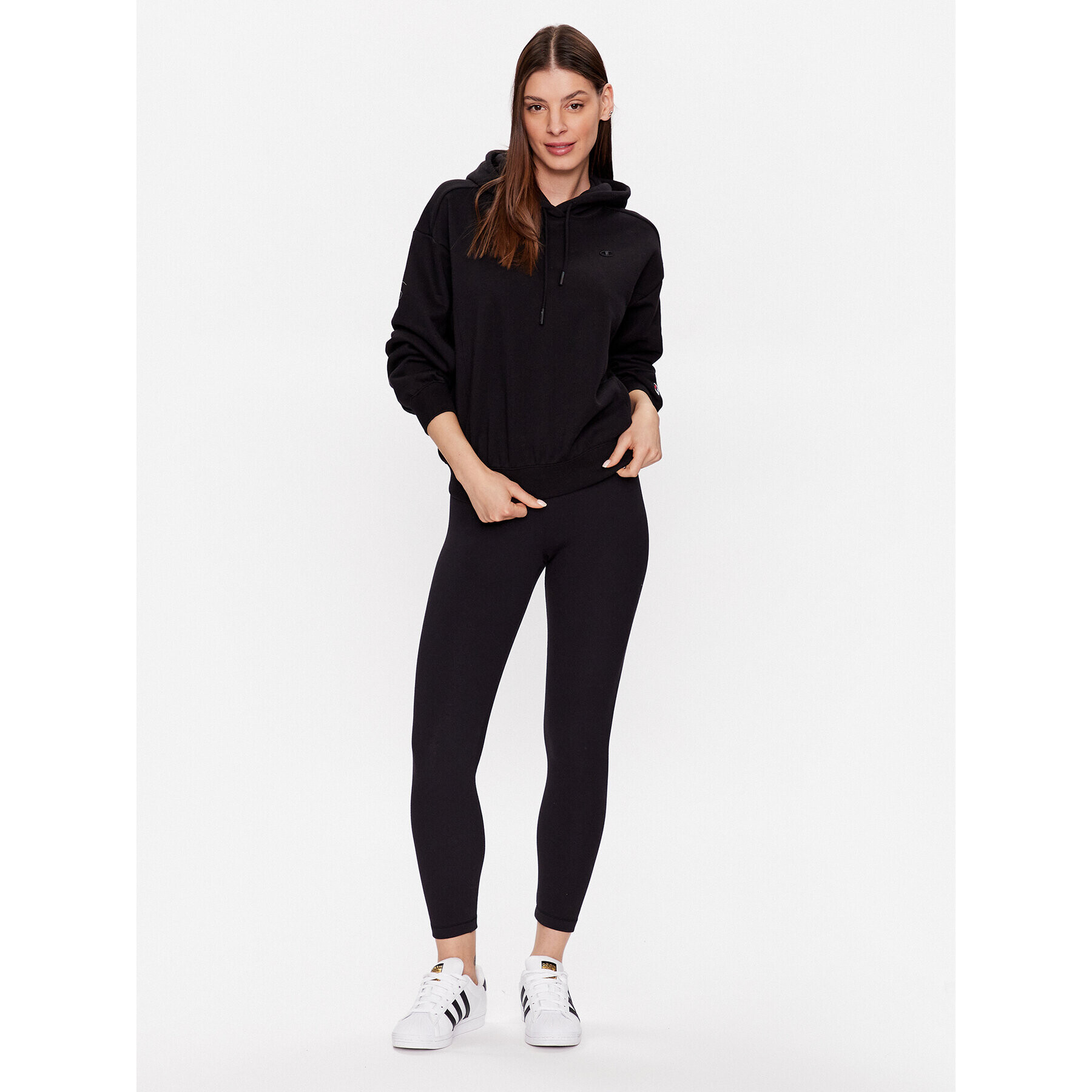 Champion Суитшърт 116047 Черен Regular Fit - Pepit.bg