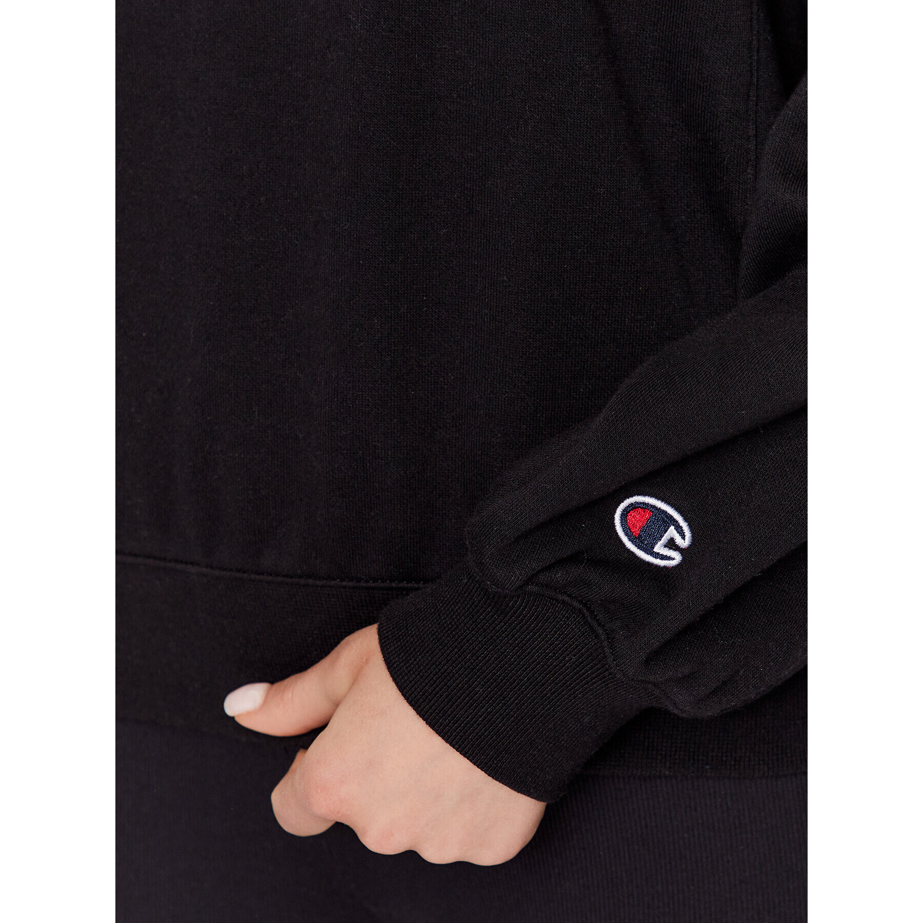 Champion Суитшърт 116047 Черен Regular Fit - Pepit.bg