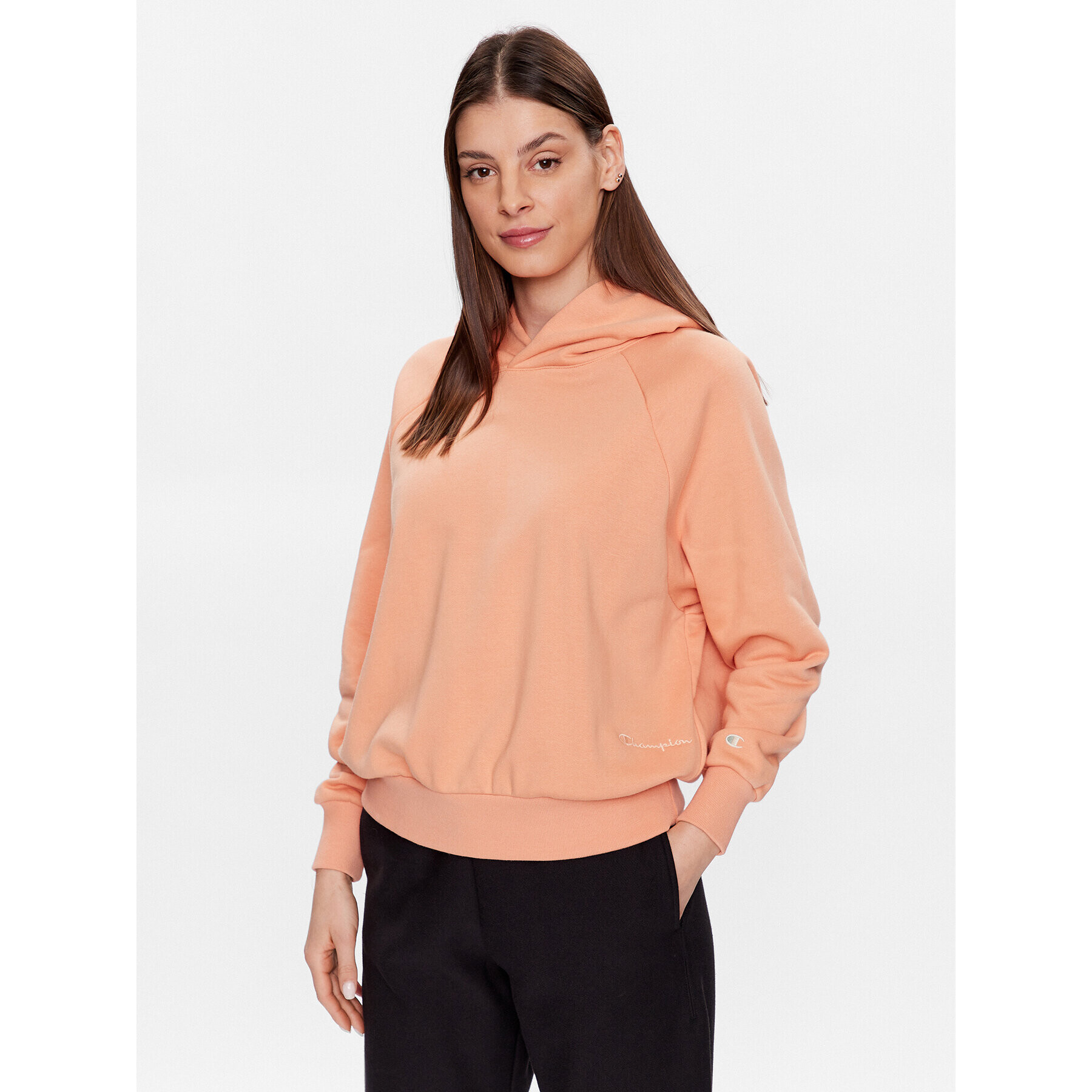 Champion Суитшърт 116215 Оранжев Regular Fit - Pepit.bg