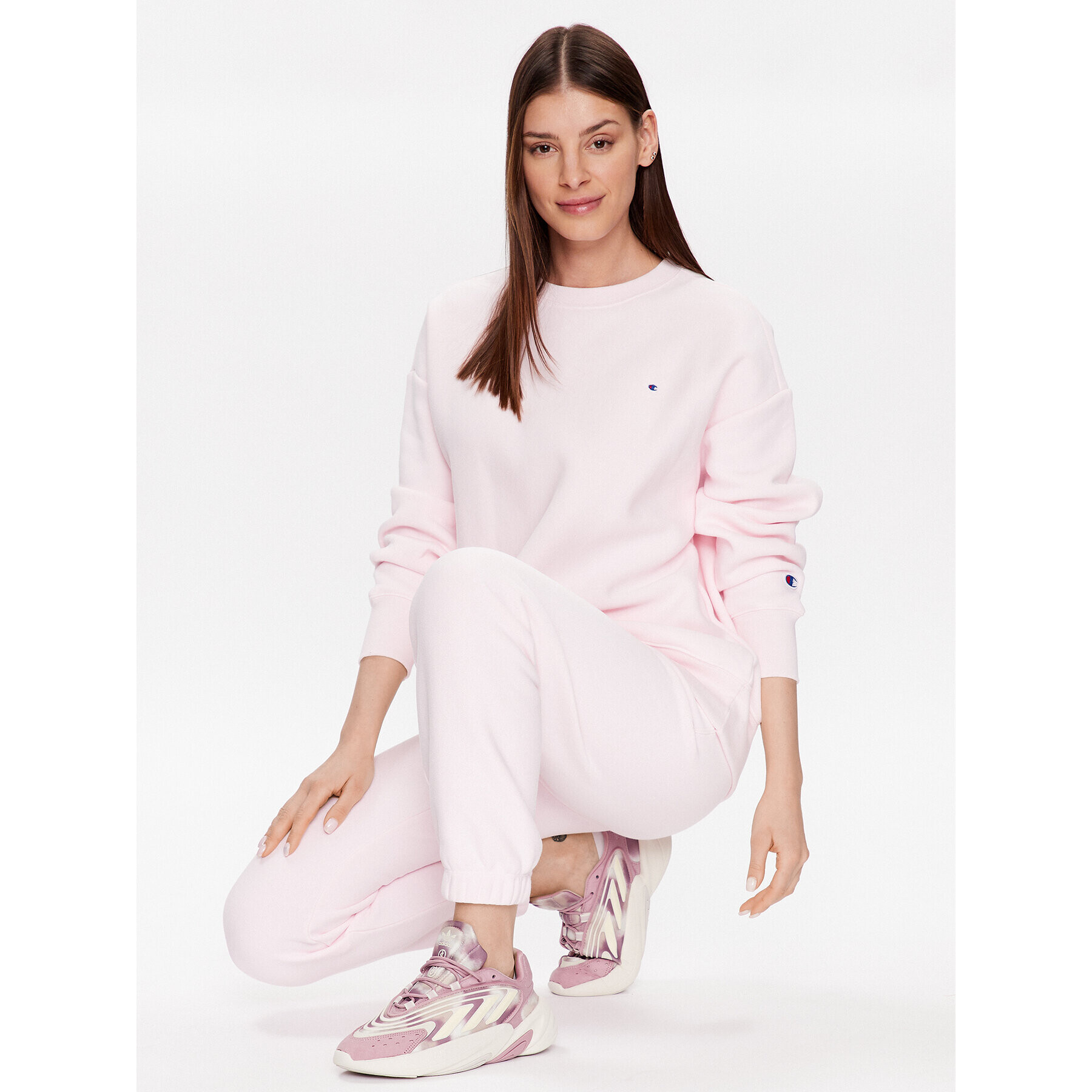 Champion Суитшърт 116241 Розов Regular Fit - Pepit.bg